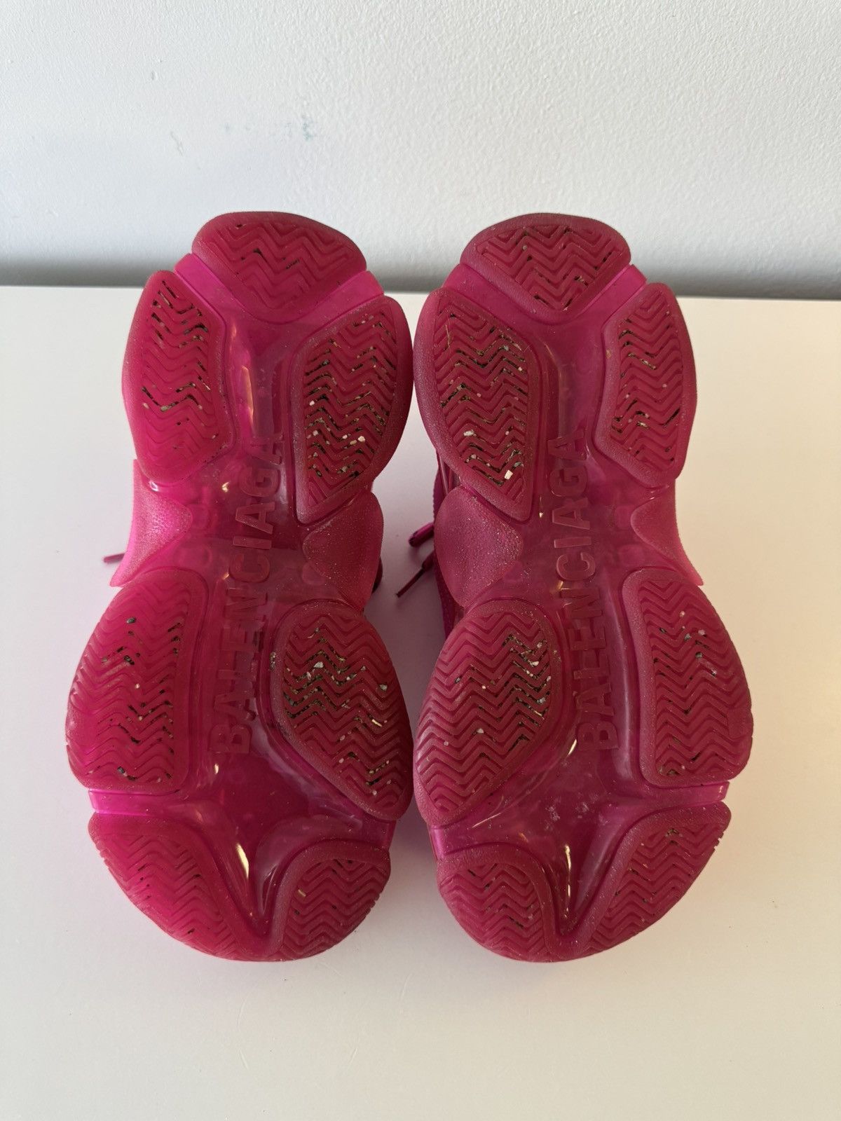 Balenciaga Balenciaga Pink Triple S Size US 7 / IT 37 - 5 Thumbnail