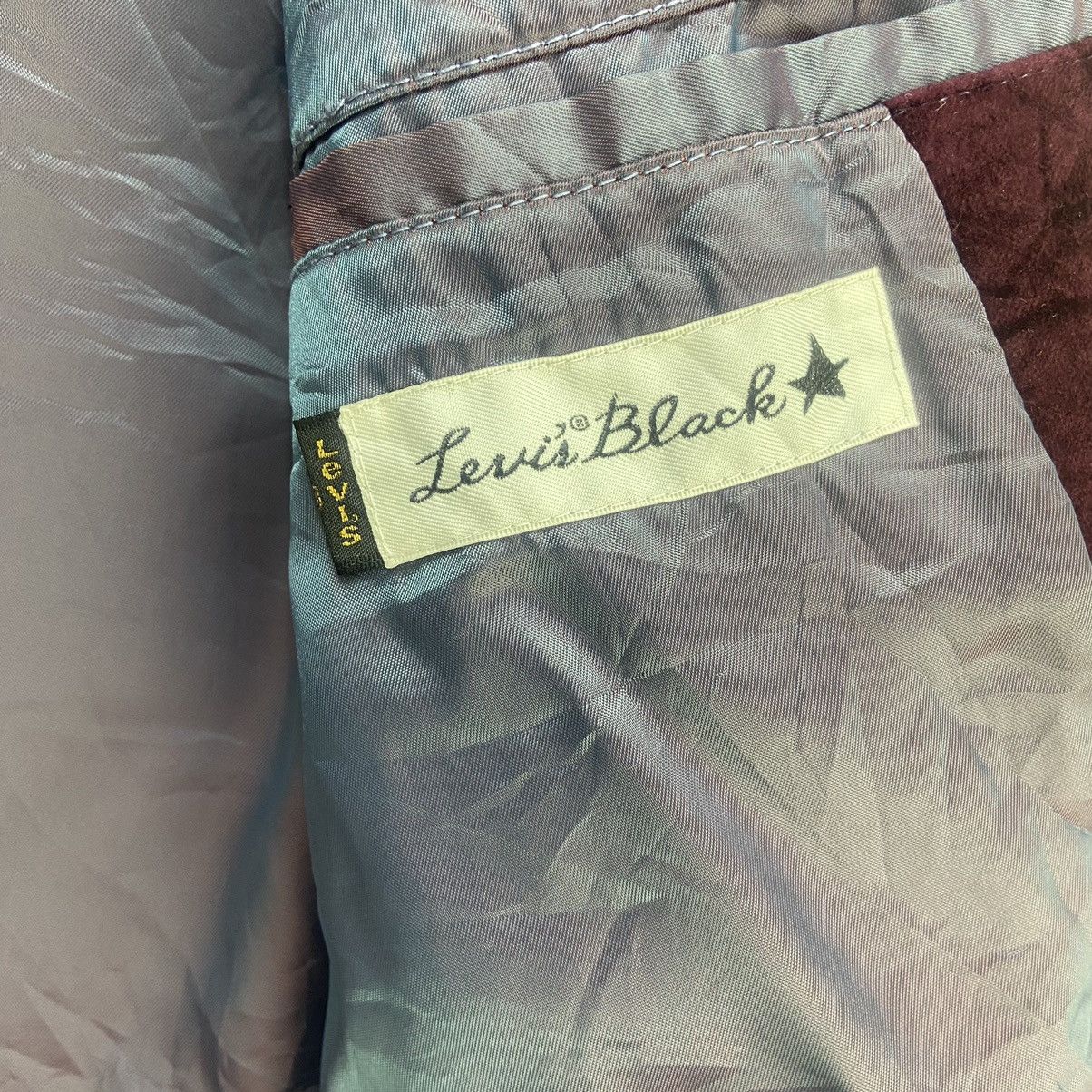 Levi's × Velvet Levi’s Black Velvet Maroon Stylish Jacket Size US S / EU 44-46 / 1 - 15 Thumbnail