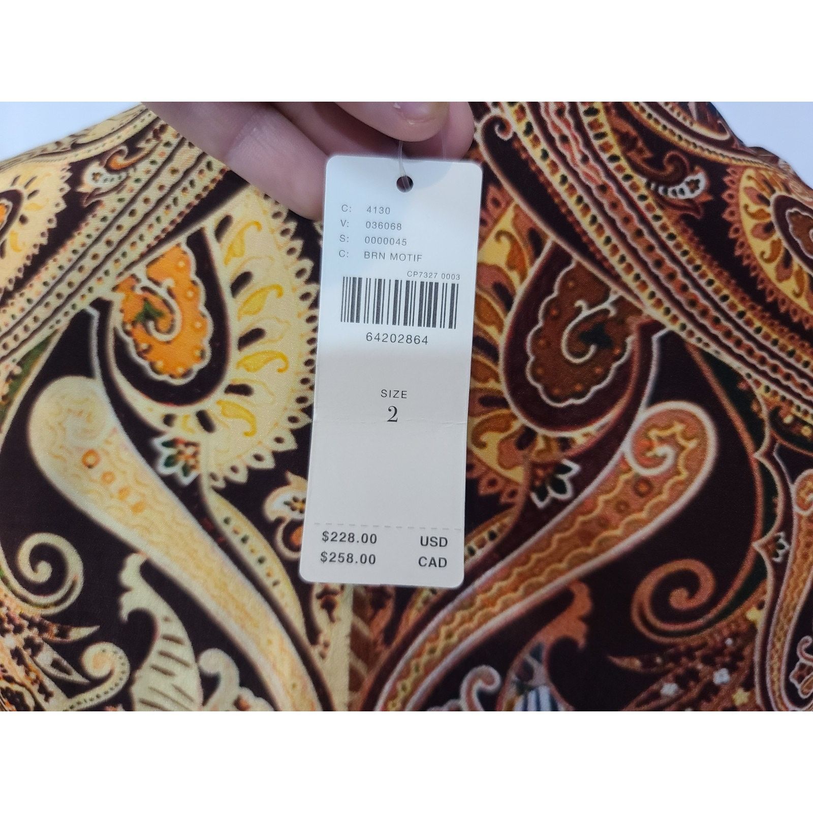Anthropologie Bhanuni By Jyoti Floral Ronika Maxi Dress US 2