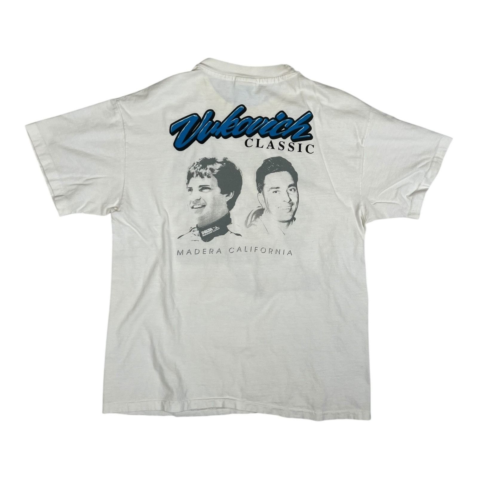 Hanes Vintage Billy Vukovich T-Shirt Size Large Single Stitch USA Size US L / EU 52-54 / 3 - 3 Thumbnail