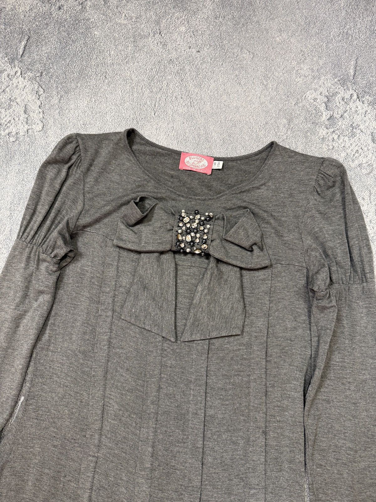 Blumarine Blugirl Blumarine Grey Dress Made In Italy Size S / US 4 / IT 40 - 2 Thumbnail