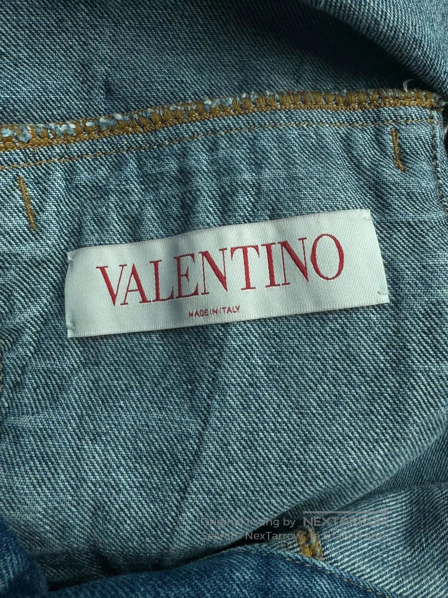 Valentino Valentino VLogo Denim Jacket Oversize. Size US XL / EU 56 / 4 - 5 Thumbnail