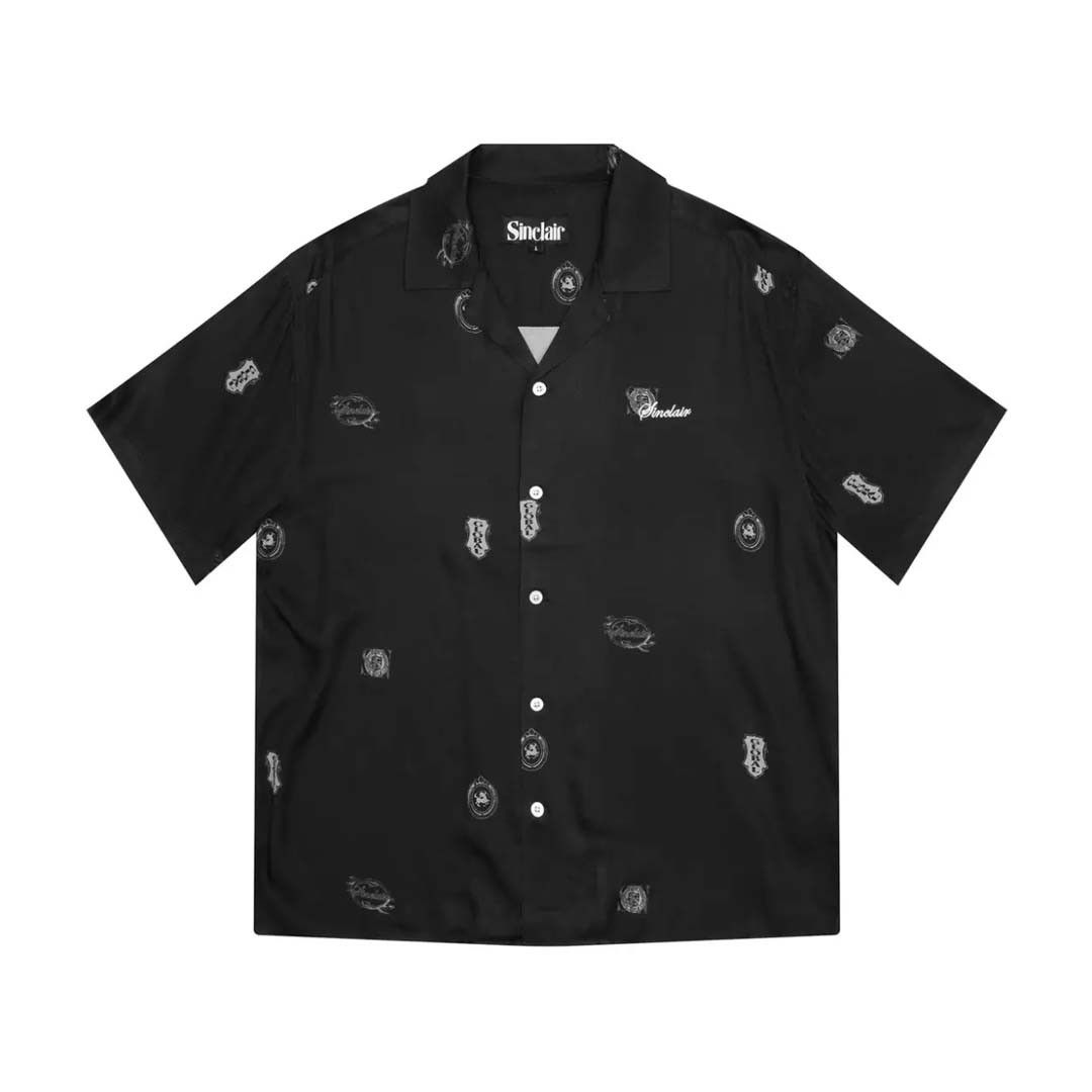 Sinclair Global Sinclair Legal Tender Button Up Shirt Black Size US M / EU 48-50 / 2 - 1 Thumbnail