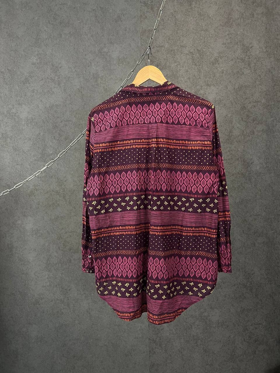 Designer Gudrun Sjoden designer crazy silk shirt Size L / US 10 / IT 46 - 6 Thumbnail