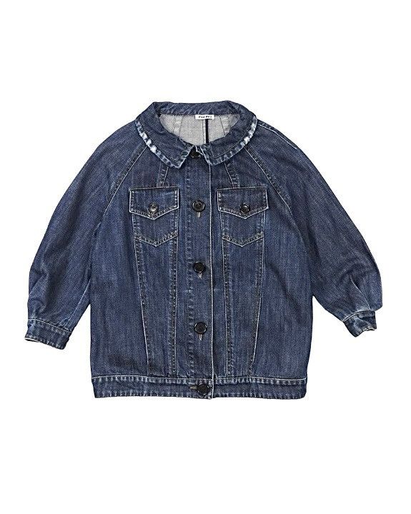 Miu Miu Miu Miu denim jacket Size XS / US 0-2 / IT 36-38 - 1 Thumbnail