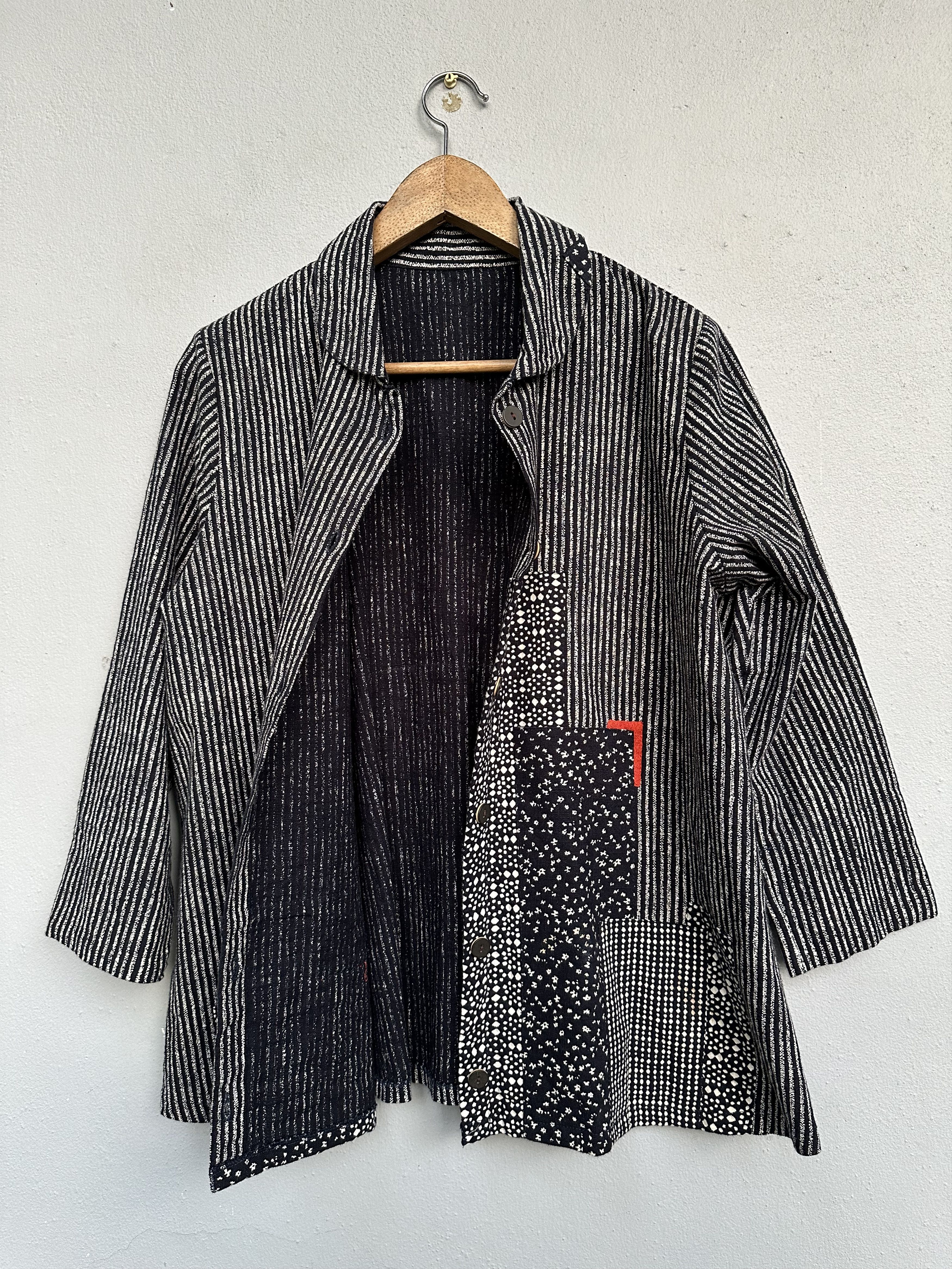 Indigo Vtg Japanese Brand Sashiko Indigo Blue Inspired By Kapital Size M / US 6-8 / IT 42-44 - 5 Thumbnail