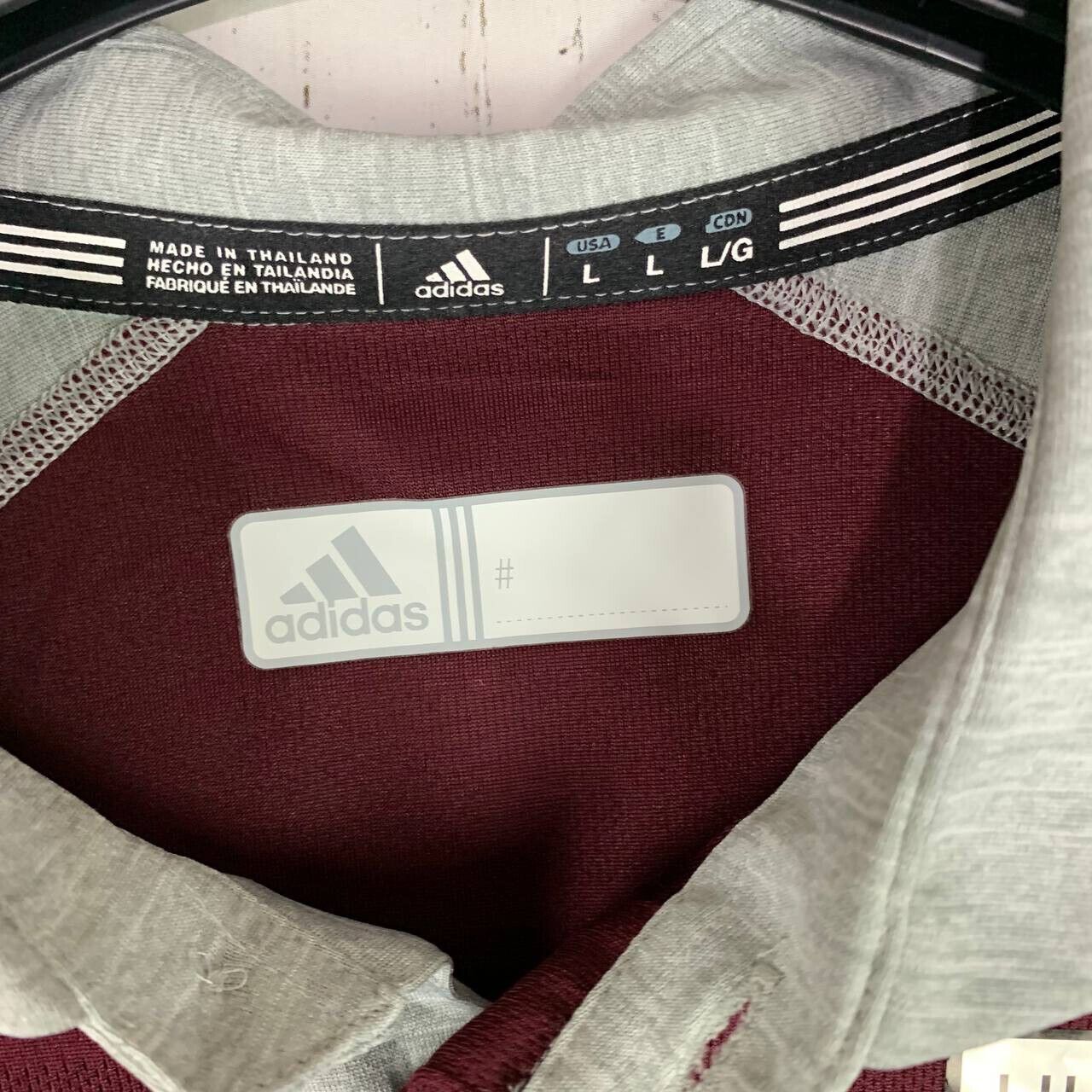 Adidas Texas A&M NCAA Adidas Large Red Tshirt New Men Size US L / EU 52-54 / 3 - 3 Thumbnail