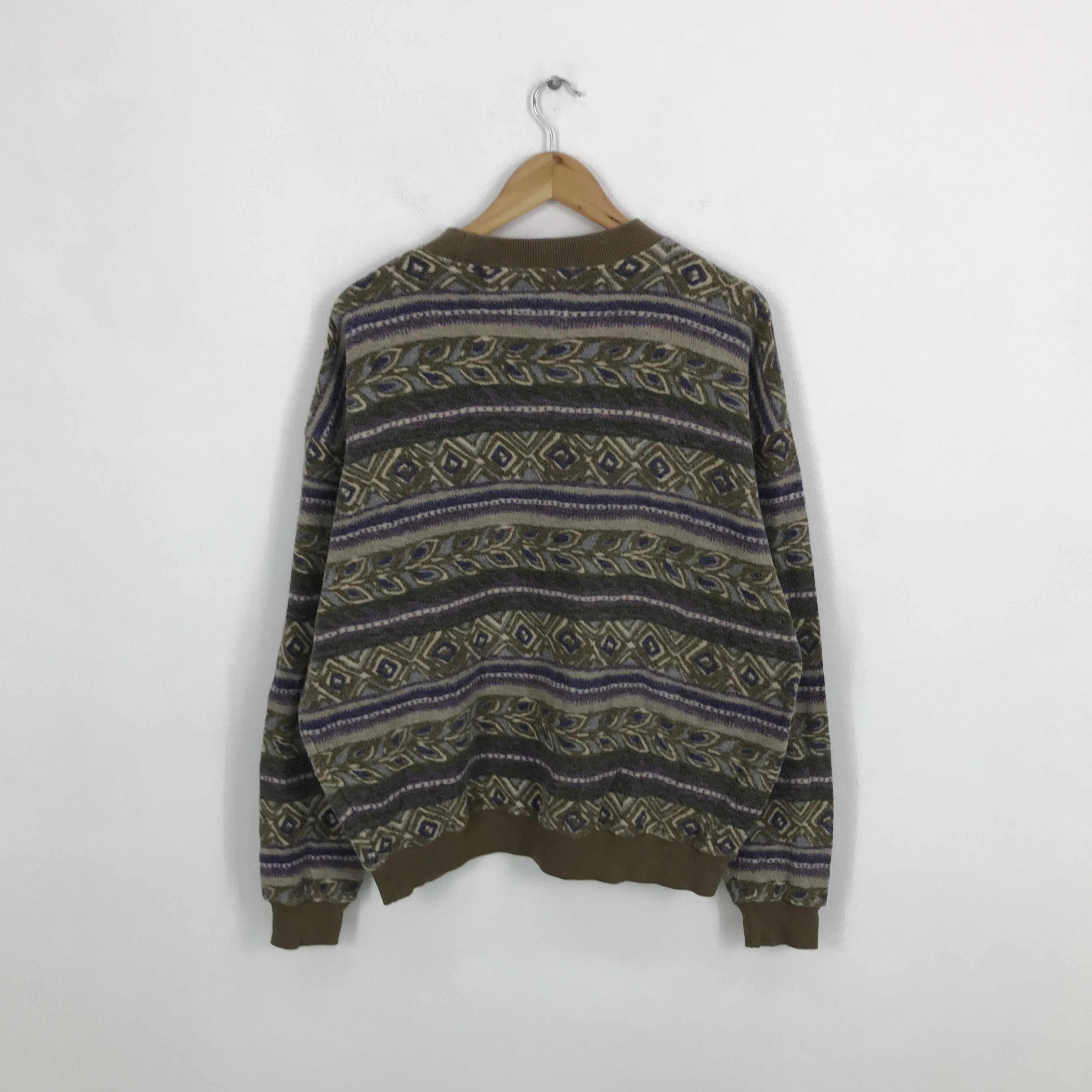 Japanese Brand × Vintage Navajo polo country vintage sweatshirt Size US M / EU 48-50 / 2 - 2 Thumbnail