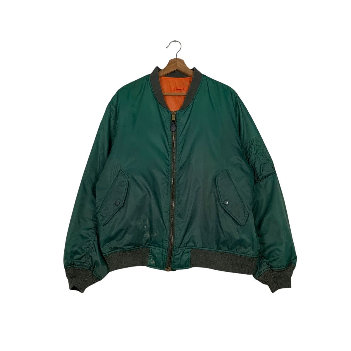 PHANTOM MILITARY MA1 Bomber Jacket Flight Jacket #2334-C104