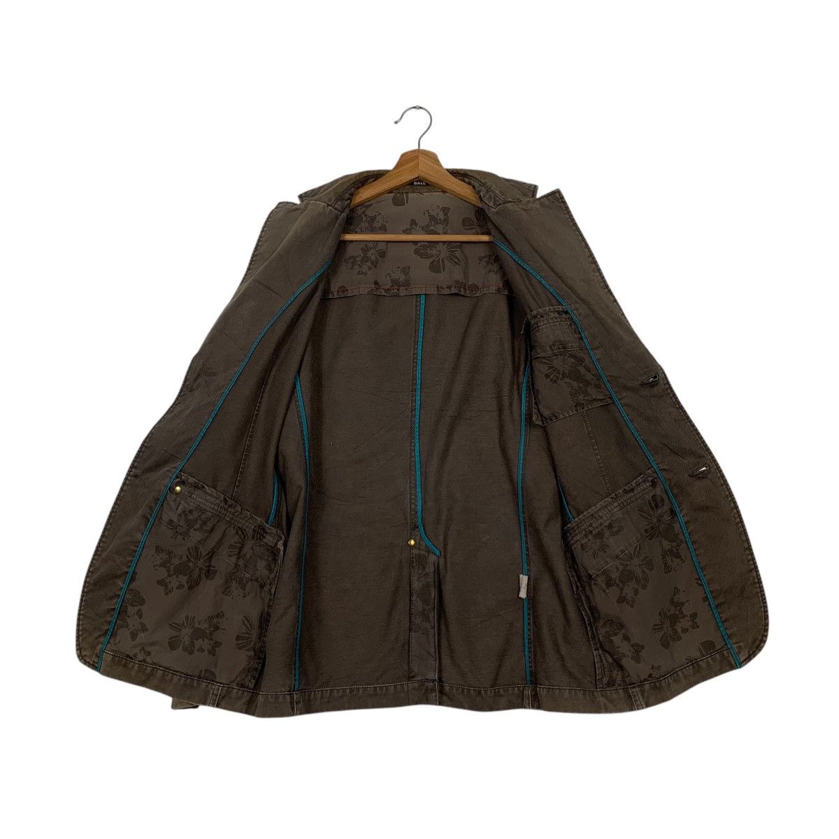 Japanese Brand Vintage BALL Cotton Casual Jacket #2338-C105 Size US L / EU 52-54 / 3 - 11 Thumbnail
