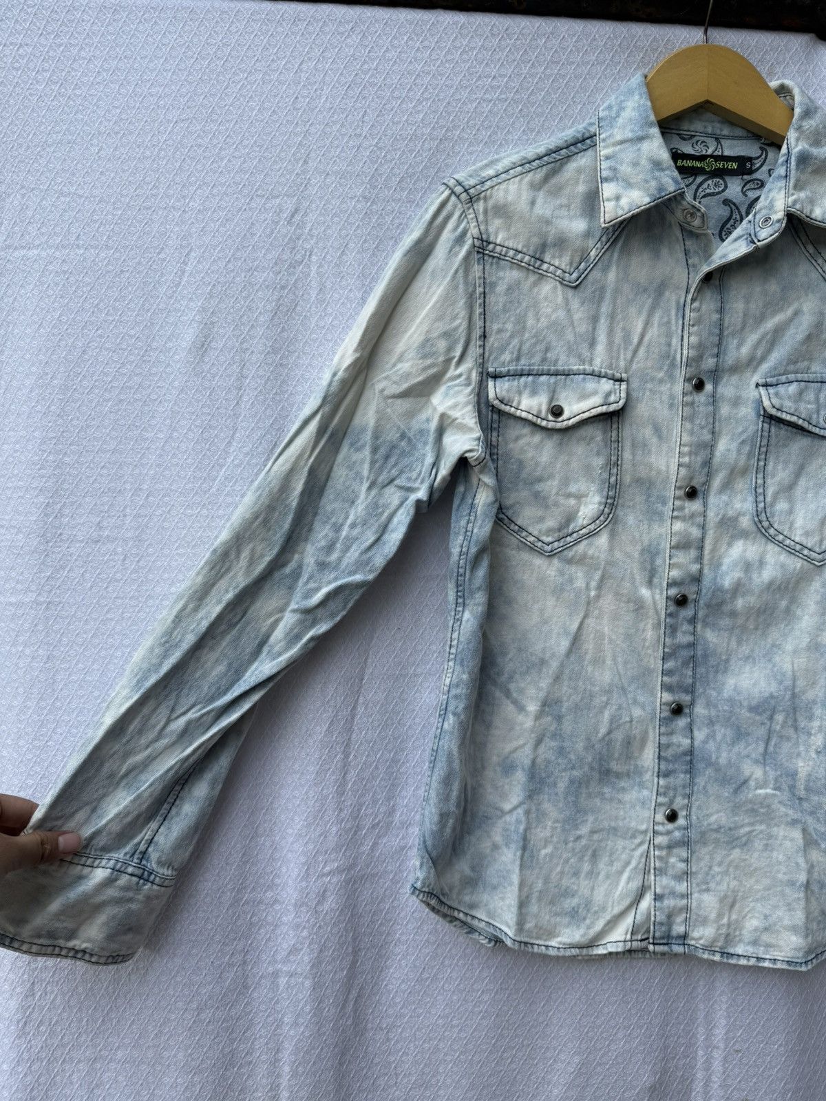 Hysteric Glamour Banana Seven Japanese Style Button Up Pocket Shirt Size US M / EU 48-50 / 2 - 5 Thumbnail