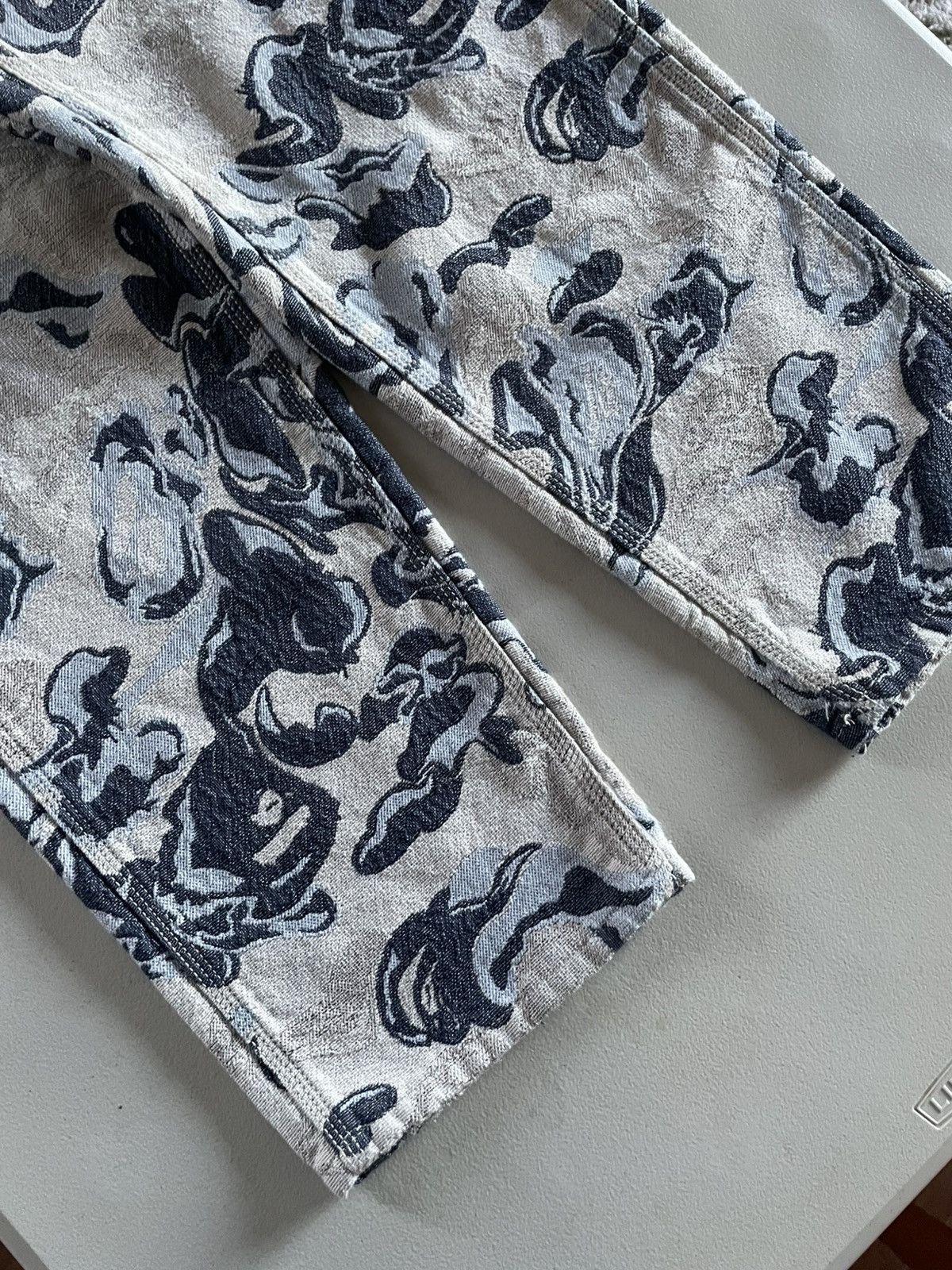 Bape A Bathing Ape Art Camo Gobelin Work Pants Size US 32 / EU 48 - 2 Thumbnail