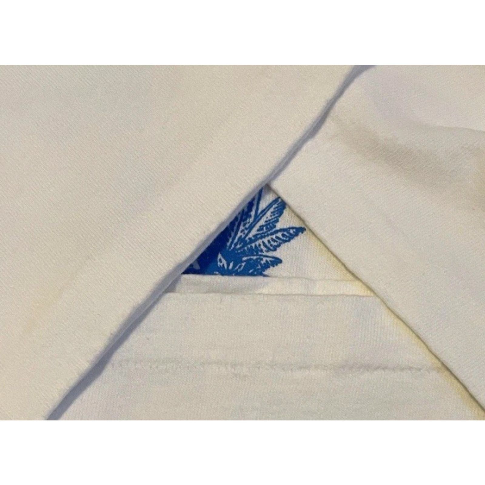 Vintage VINTAGE 90s Hawaiian Wave Cafe Phoenix Arizona Shirt XL White Surf Skate Grunge OP Men T-Shirt Pattern Striped Short Sleeve Single Stitch USA Size US XL / EU 56 / 4 - 5 Thumbnail