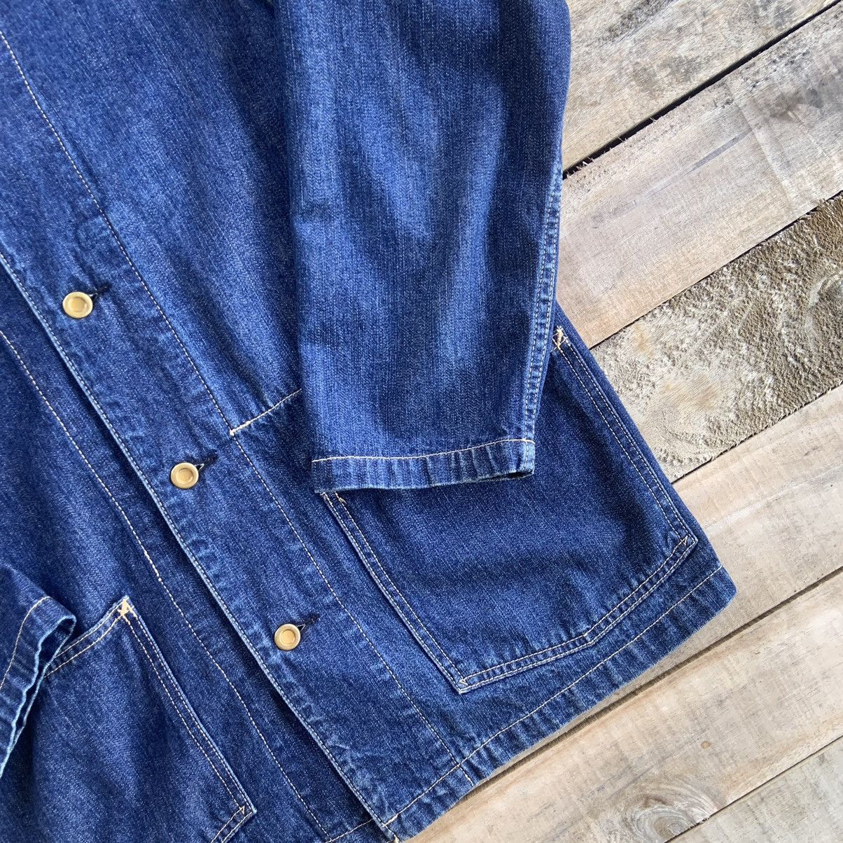 Big John BIG JOHN Work Wear Denim Jacket Size US S / EU 44-46 / 1 - 5 Thumbnail