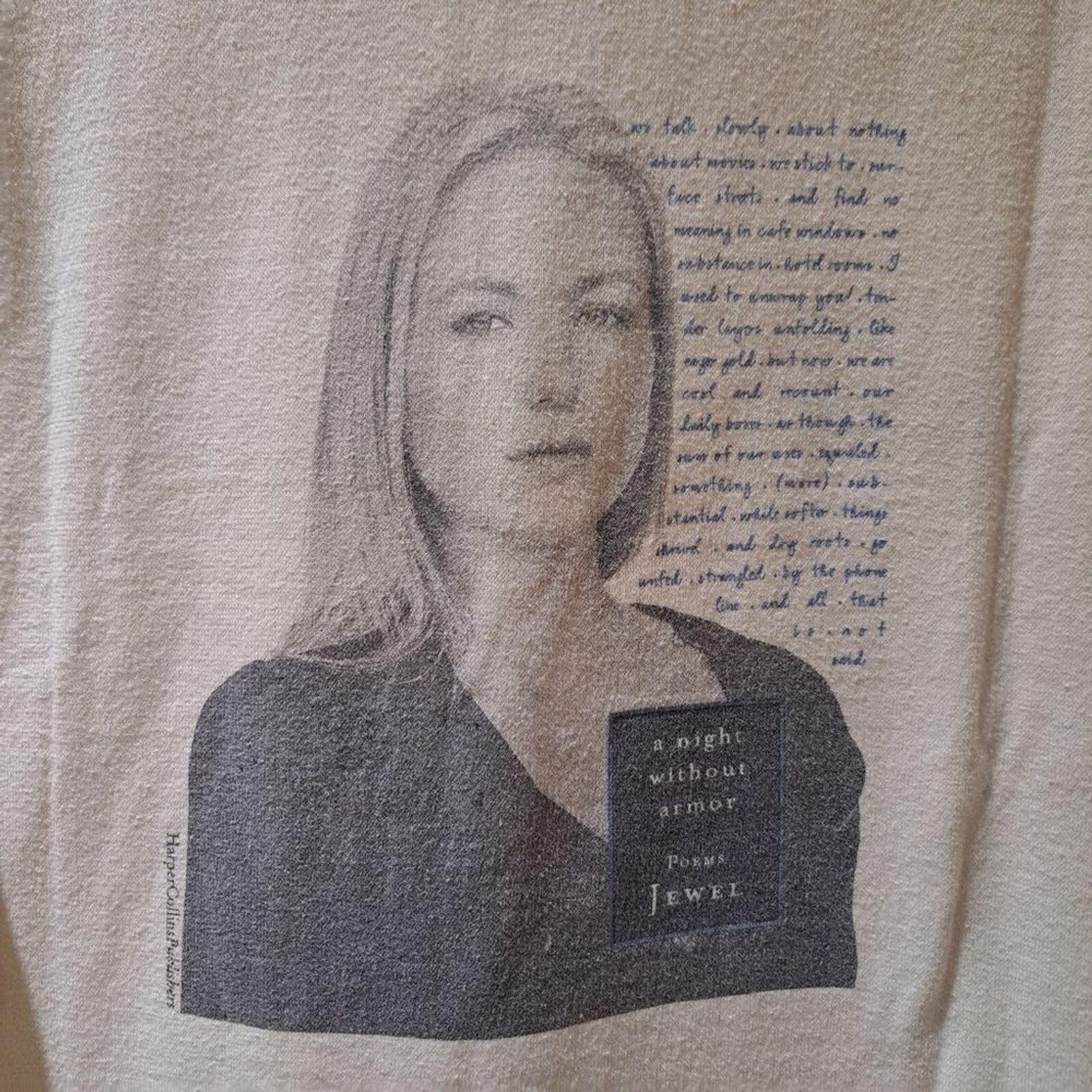 Other Vintage 1998 Jewel "a night without armor" t-shirt XL RARE Size XL / US 12-14 / IT 48-50 - 5 Thumbnail