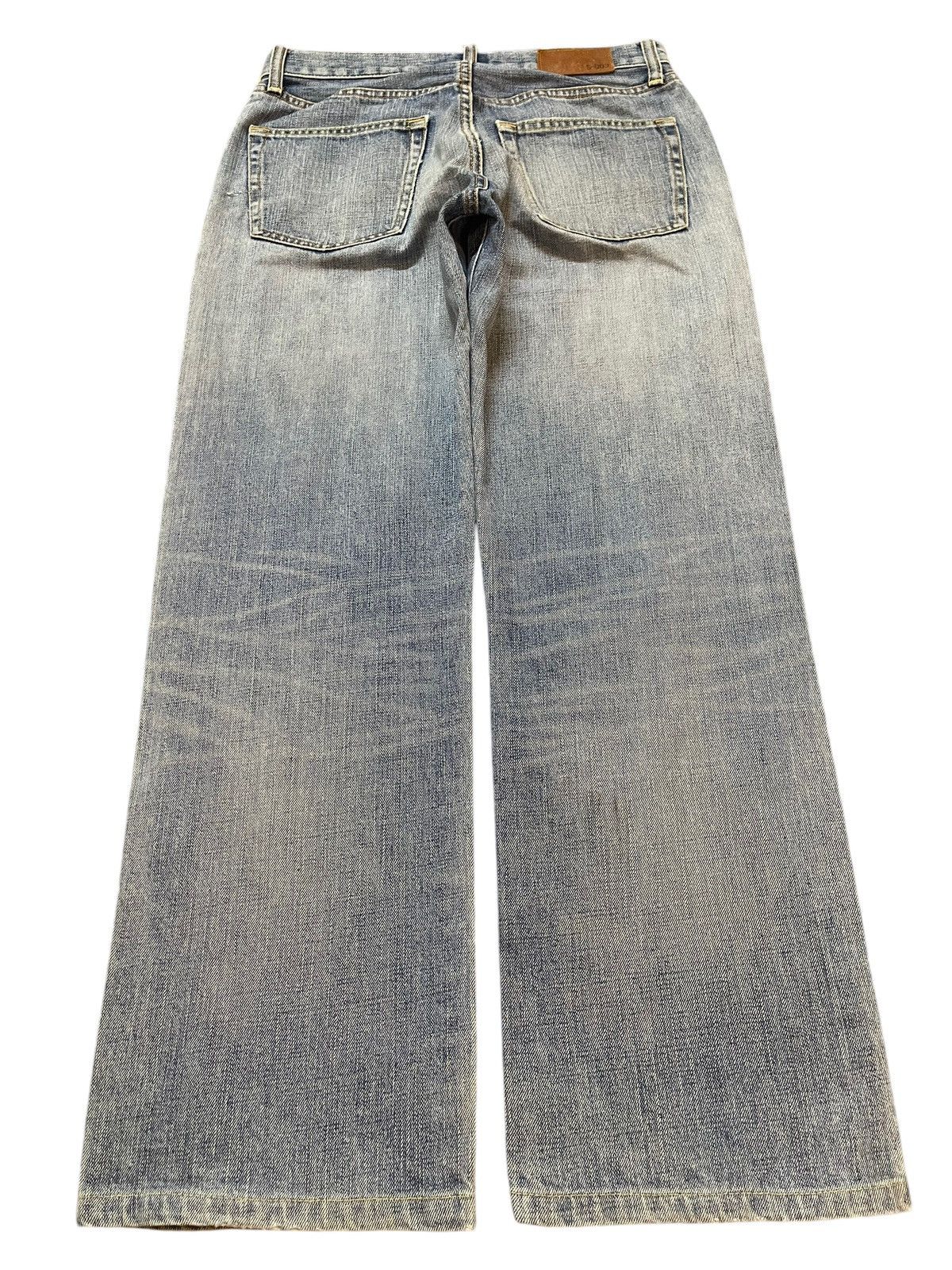 Uniqlo Vintage Japanese Uniqlo Faded Wash Distress Baggy Jeans Size US 29 - 2 Thumbnail