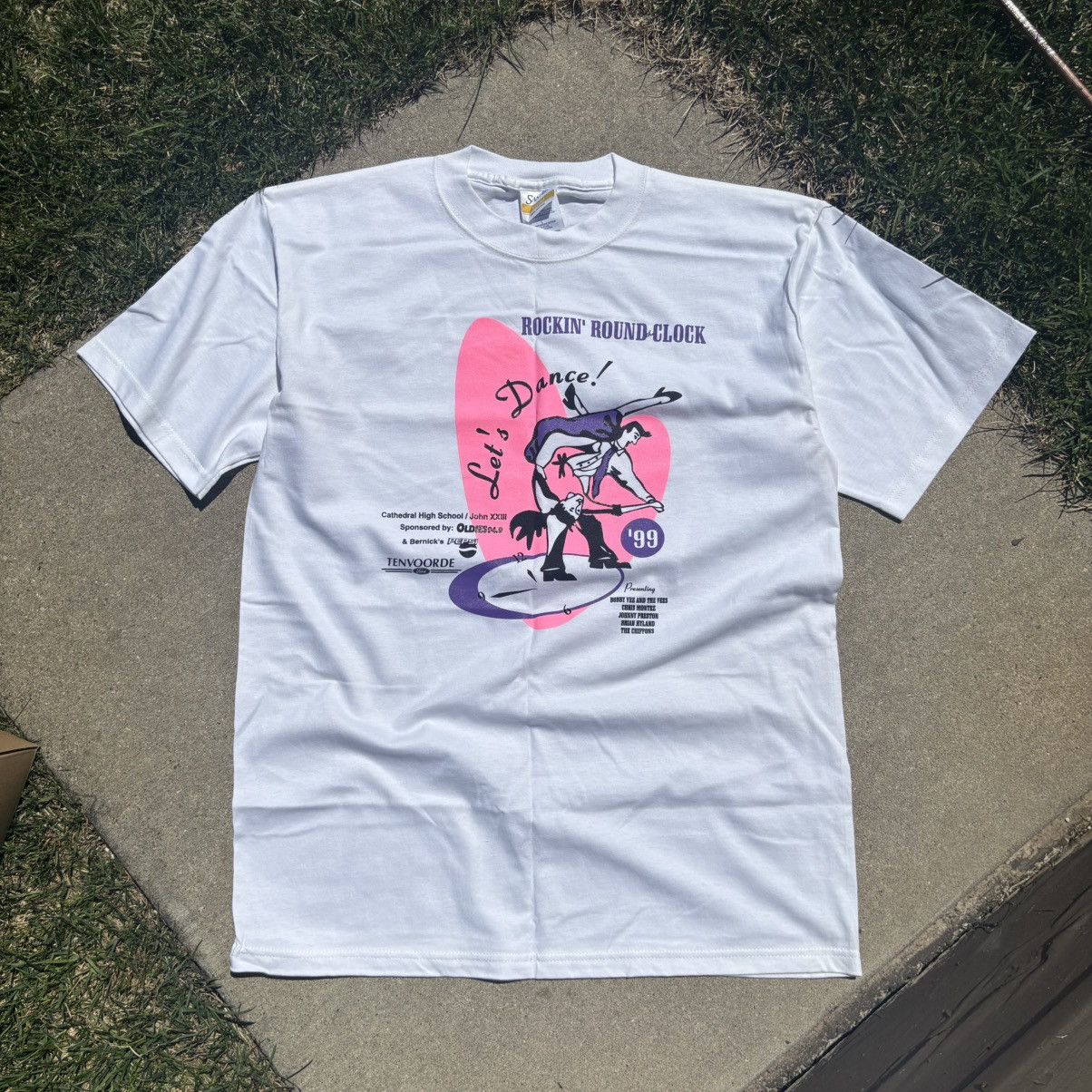 Band Tees × Vintage Vintage Bobby Vee Cathedral High School Dance Shirt Size US L / EU 52-54 / 3 - 1 Thumbnail