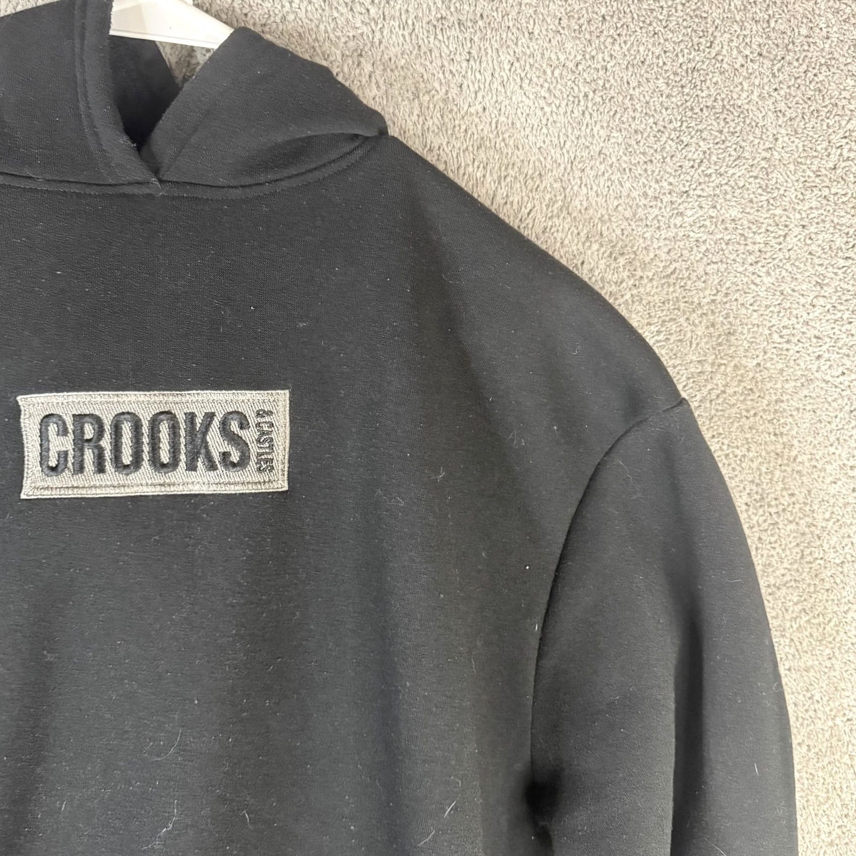 Crooks & Castles Crooks & Castles Hoodie Mens XL Black Fleece Pullover Graphic Logo Sweatshirt Size US XL / EU 56 / 4 - 4 Thumbnail