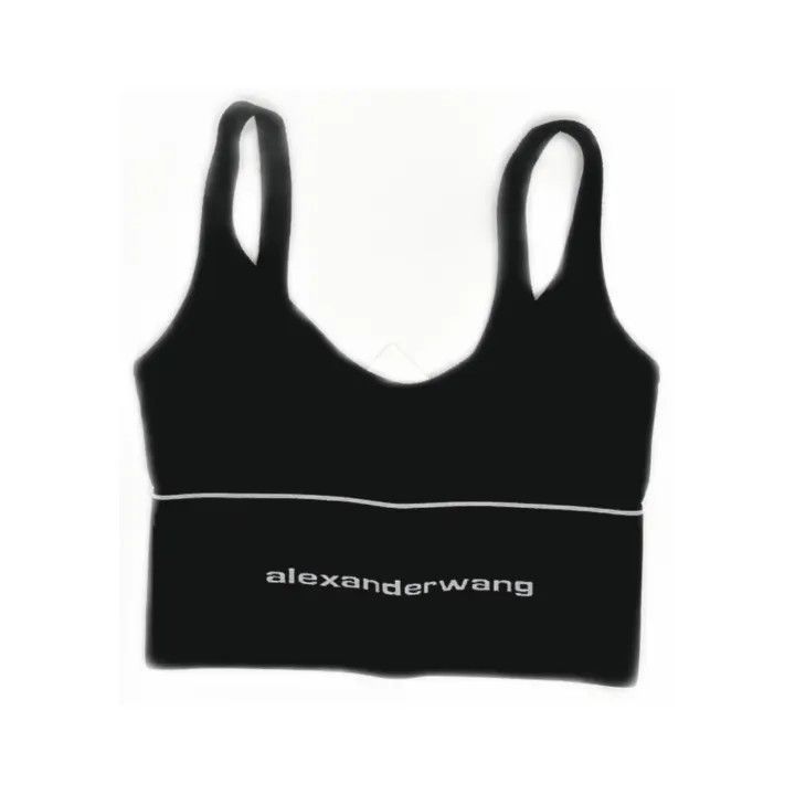 Alexander Wang Alexander Wang SS22 Black Logo Sports Bra - Size XS / US 0-2 / IT 36-38 - 2 Thumbnail
