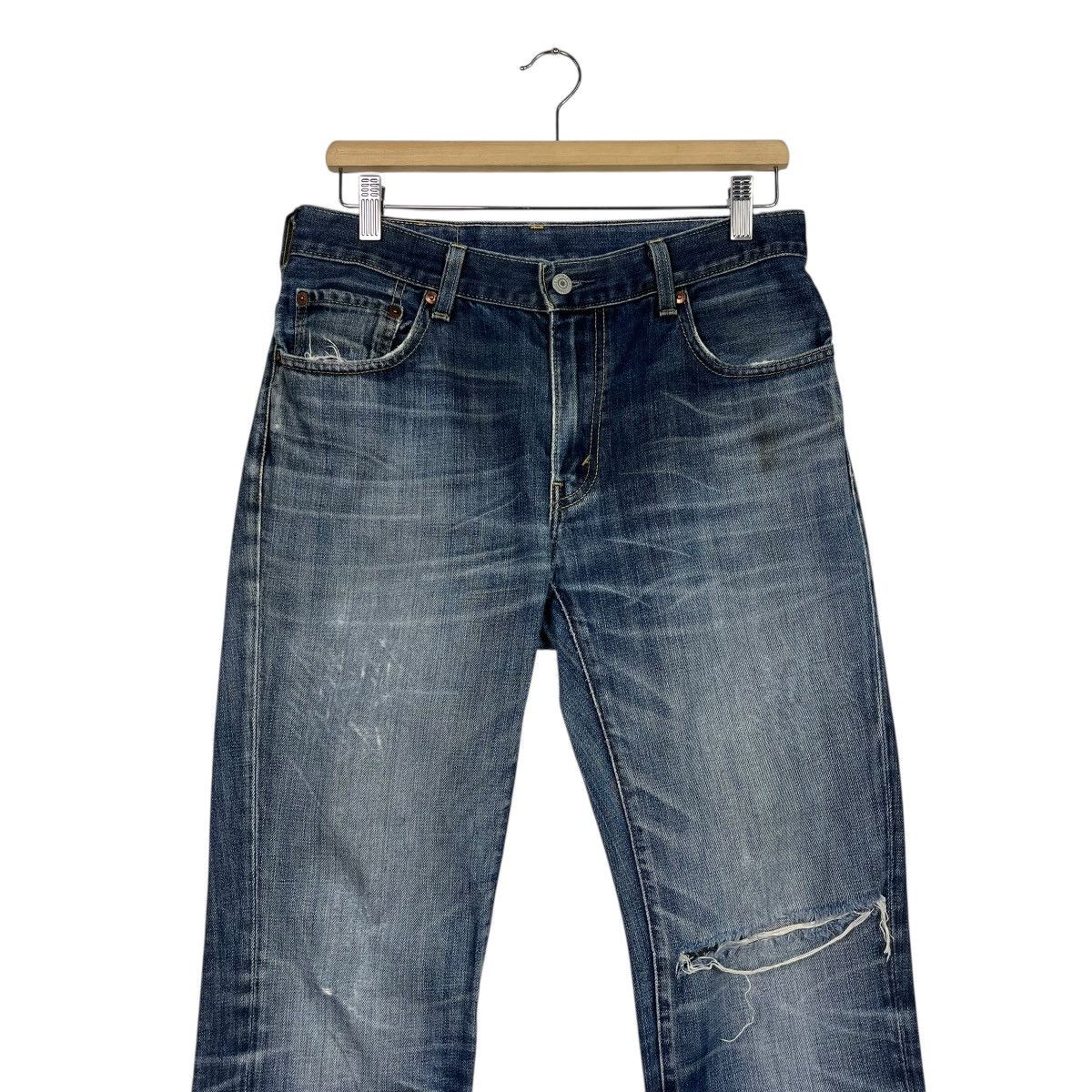 Levi's Vintage Y2k Levis Lot 505 Distressed Denim Jeans Size US 31 - 3 Thumbnail