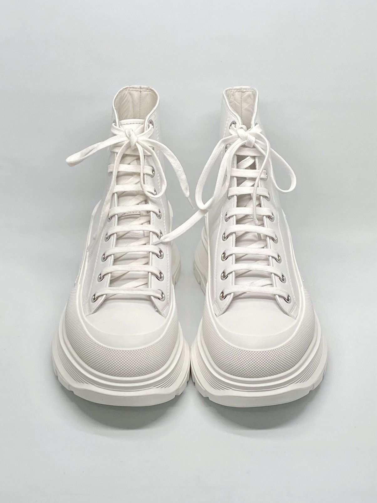 Alexander McQueen Alexander McQueen Leather Platform Boot size 43/us size 10 Size US 10 / EU 43 - 2 Thumbnail