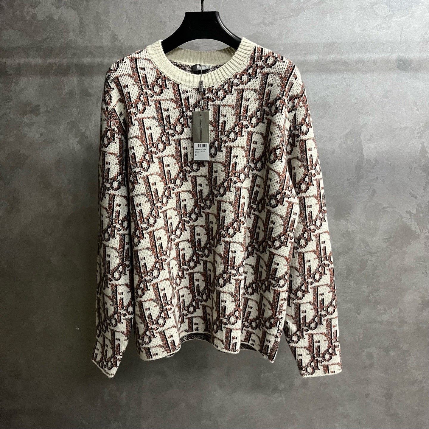 Dior Dior Casual Wool Brown Sweater xl Men Size US XL / EU 56 / 4 - 1 Thumbnail