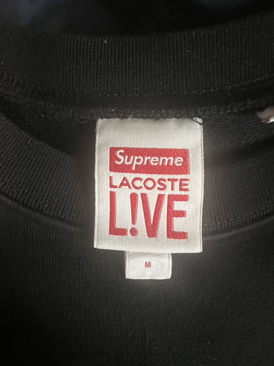 Lacoste × Supreme Supreme Lacoste Crewneck Size US M / EU 48-50 / 2 - 10 Thumbnail