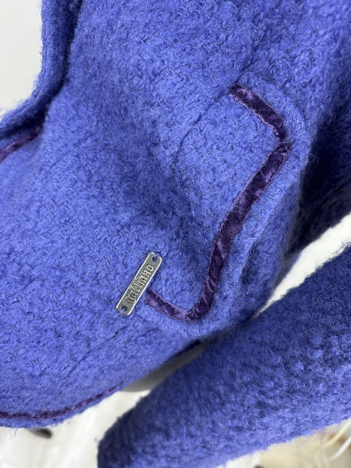 John Galliano Womens blazer John Galliano Size M Color Purple Size M / US 6-8 / IT 42-44 - 10 Thumbnail