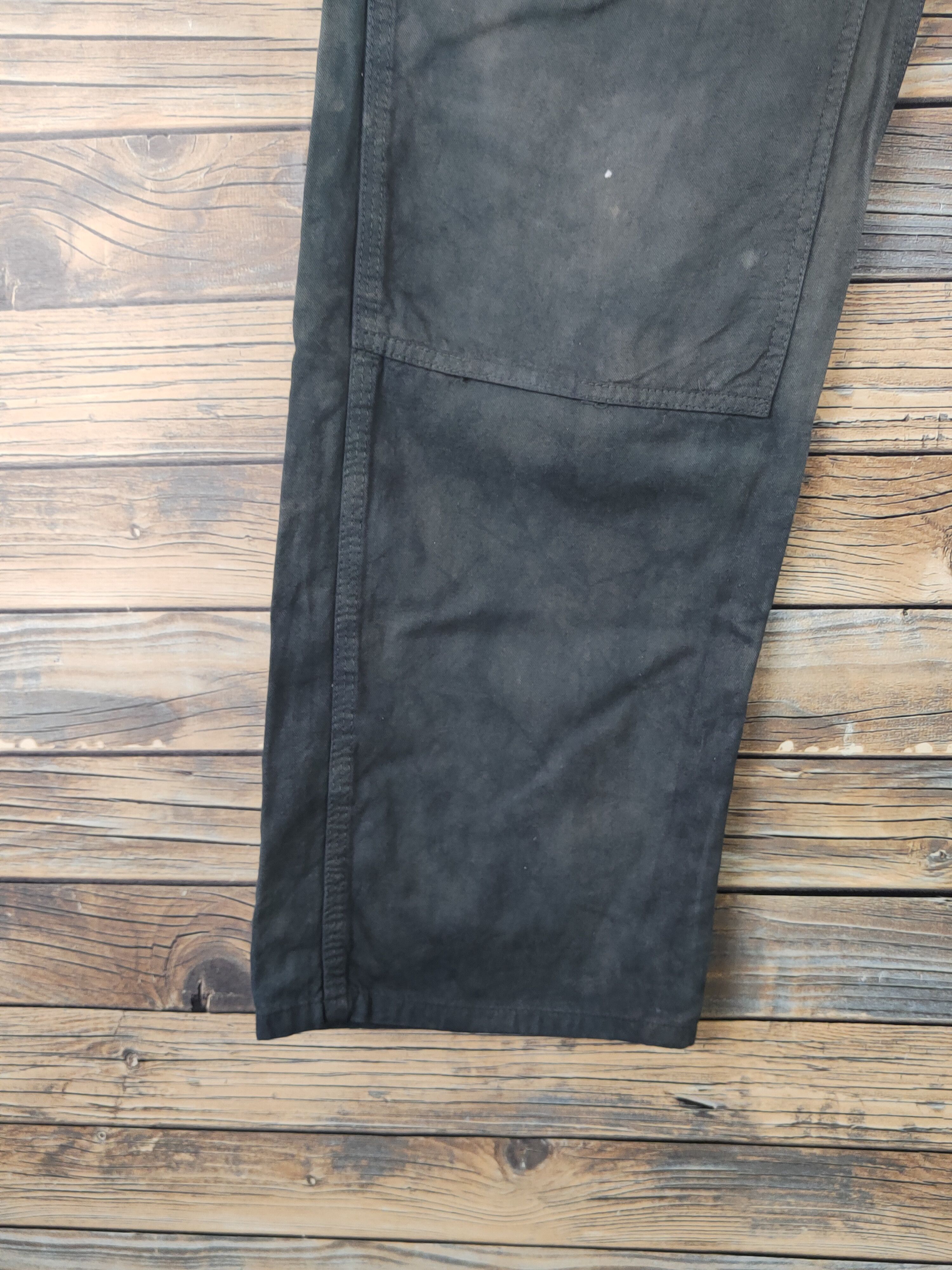 Carhartt DL Carhartt Black Faded Multipocket Cargo Pants #46-076 Size US 27 - 4 Thumbnail