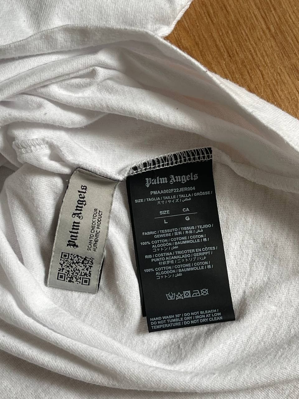 Palm Angels Palm Angels classic big logo tee Size US L / EU 52-54 / 3 - 7 Thumbnail