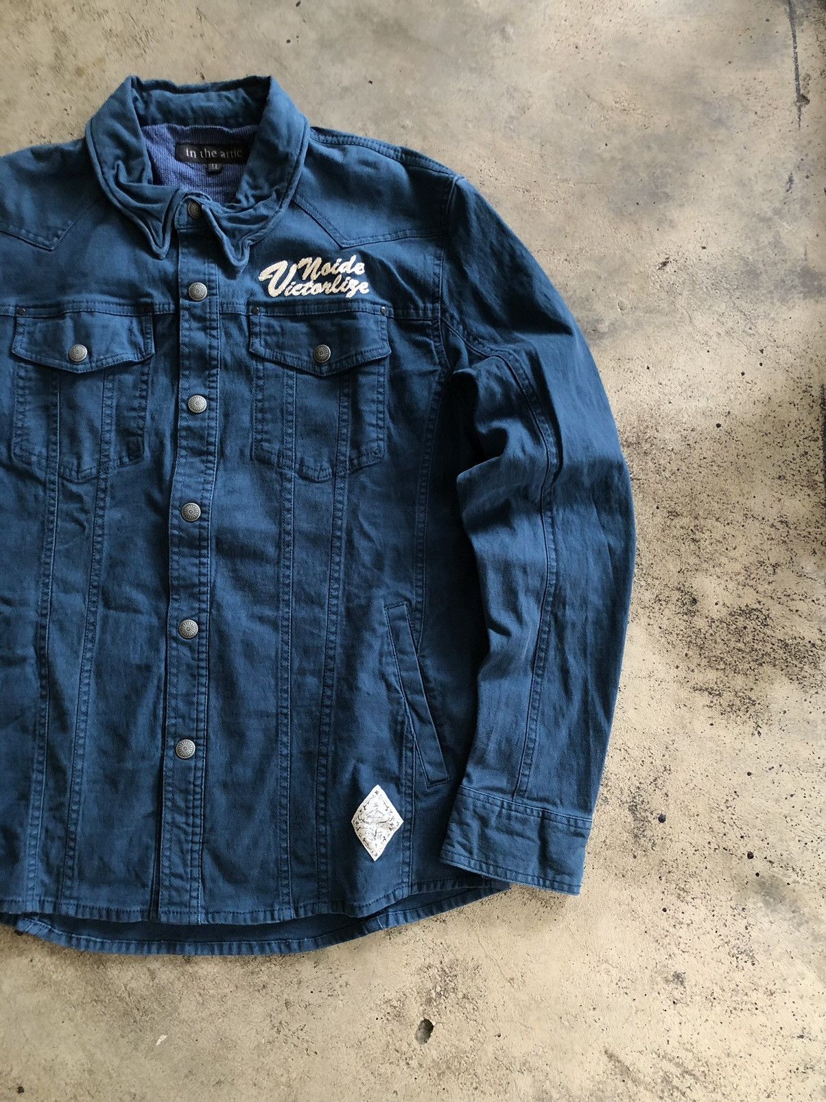 Hysteric Glamour × In The Attic × Japanese Brand JAPANESE IN THE ATTIC BUTTON LONG SHIRT Size US L / EU 52-54 / 3 - 2 Thumbnail