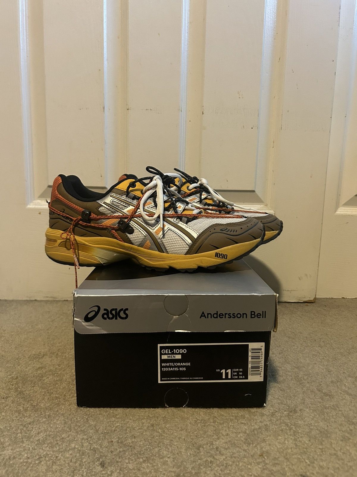 asics × Anderssonbell 27.0 US 9新品箱付 atmosより、韓国のファッションブランドAndersson Bellによる