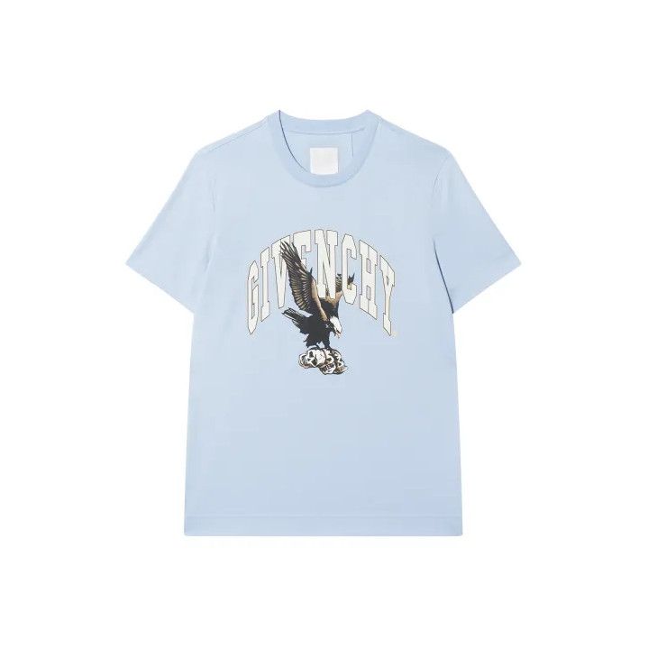 Givenchy Givenchy SS23 Letter Animal Print Short Sleeve T-Shirt Size US S / EU 44-46 / 1 - 1 Thumbnail
