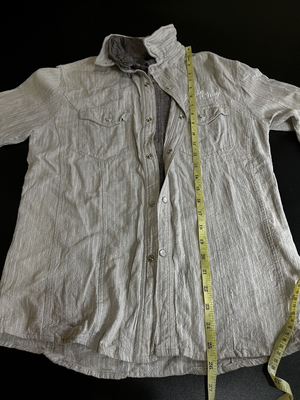If Six Was Nine × Japanese Brand × Le Grande Bleu (L.G.B.) crazy gothic freakyaway double layer shirts japan Size US M / EU 48-50 / 2 - 10 Thumbnail