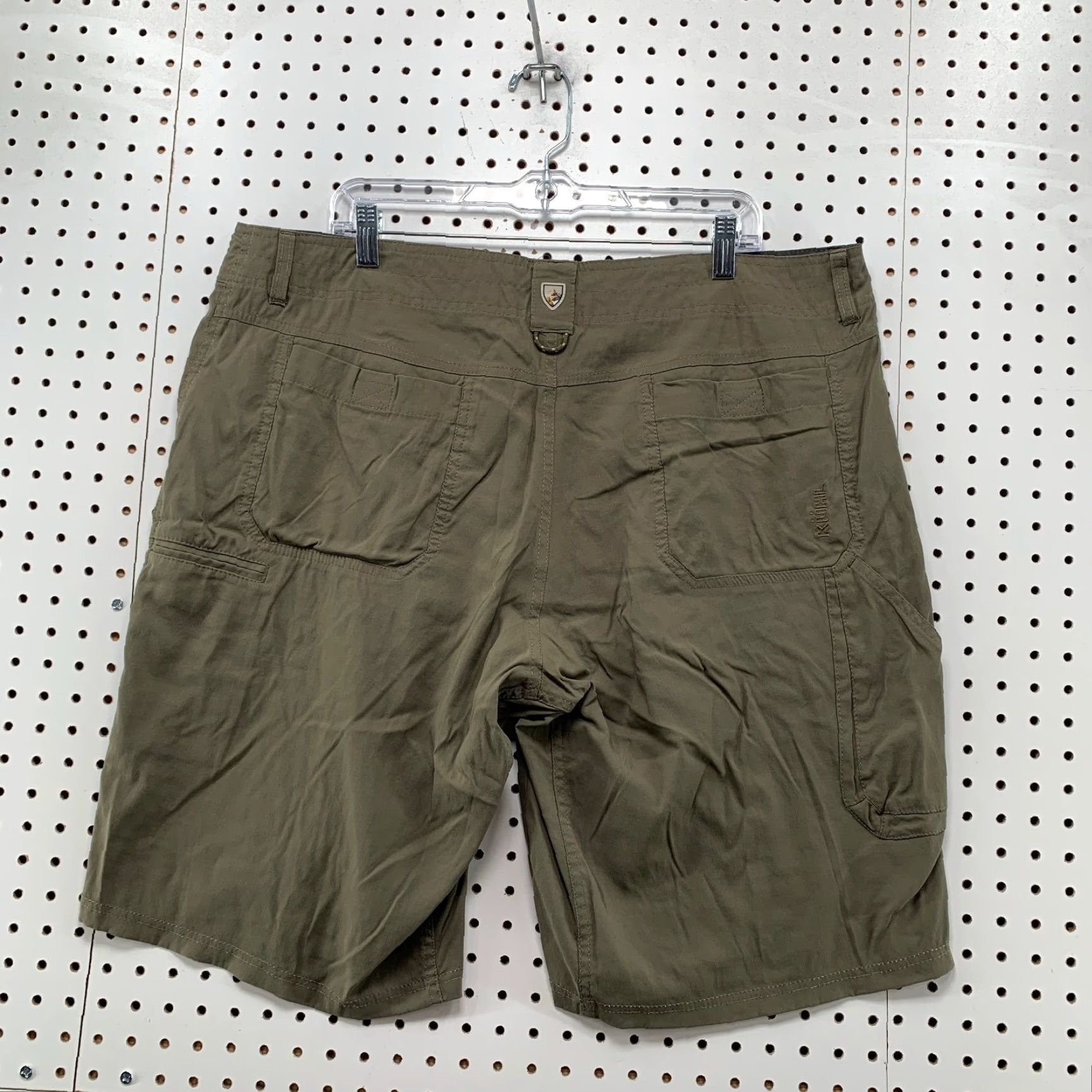Olive KUHL Renegae Cargo Shorts Olive Green Mens Size 40x11 Outdoor Hike Size US 40 / EU 56 - 5 Thumbnail