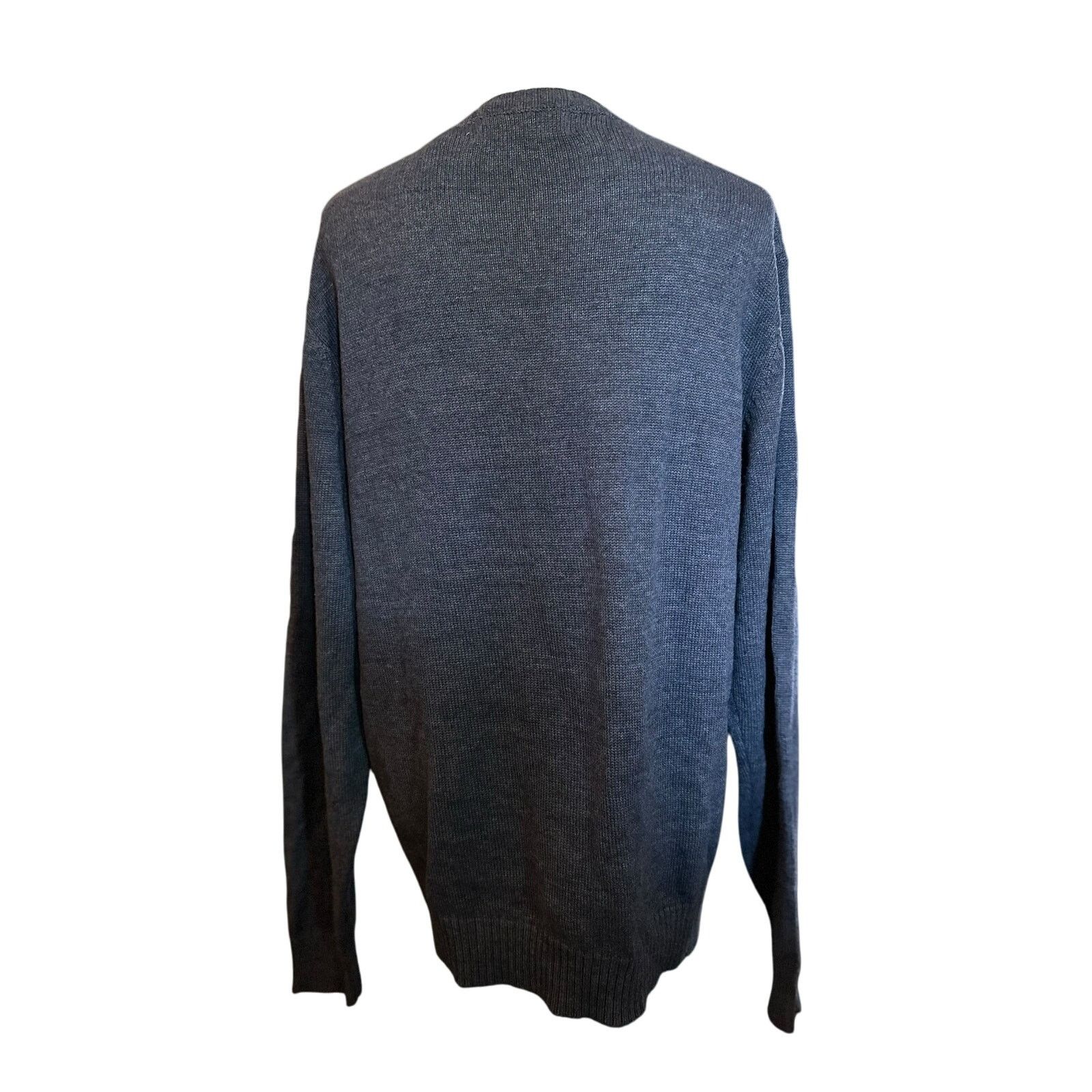 Oscar De La Renta Oscar de la Renta Men's Blue Plaid Sweater, Size Large Size US L / EU 52-54 / 3 - 4 Thumbnail