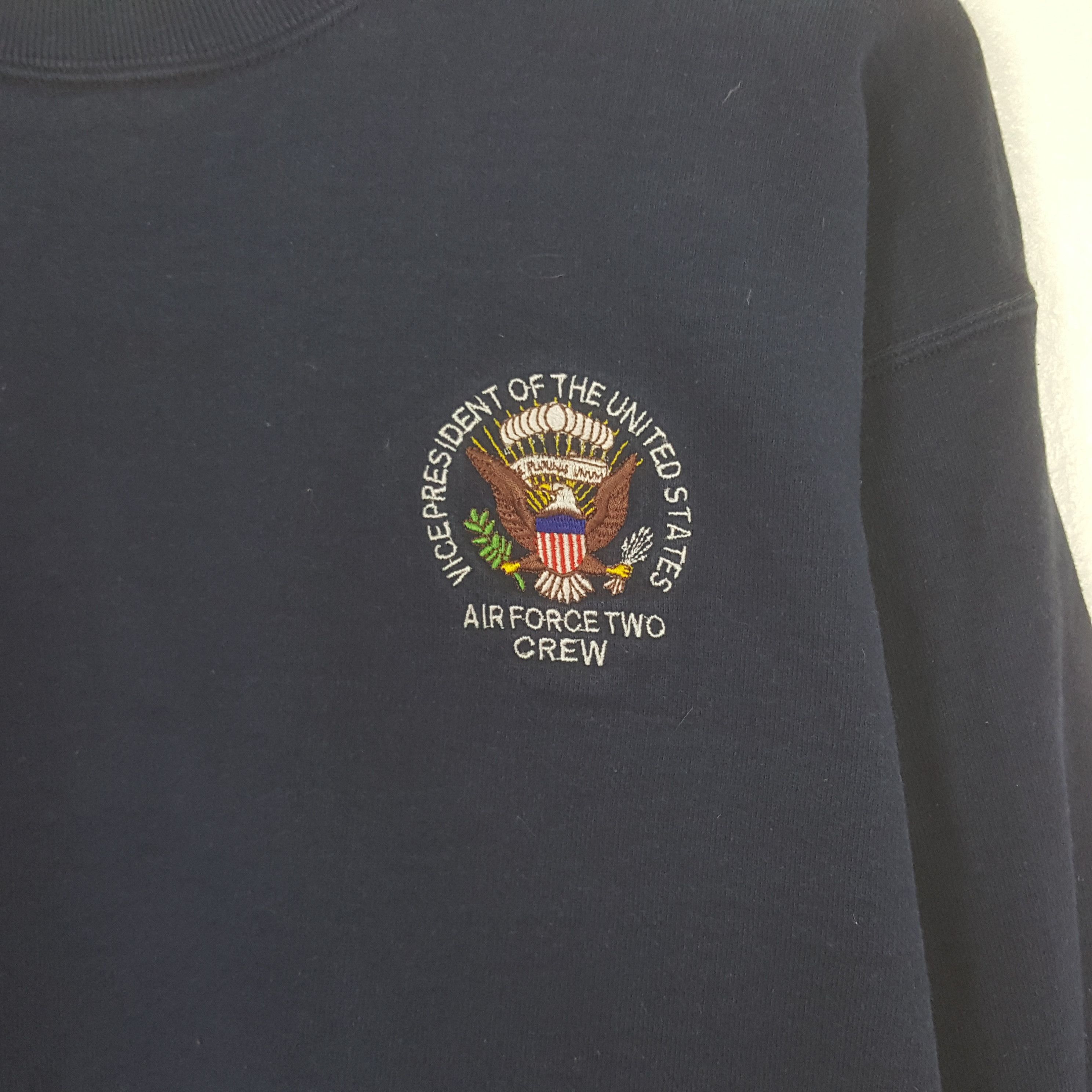 Other Vintage Air Force Two Crew Sweatshirt Size US L / EU 52-54 / 3 - 2 Thumbnail