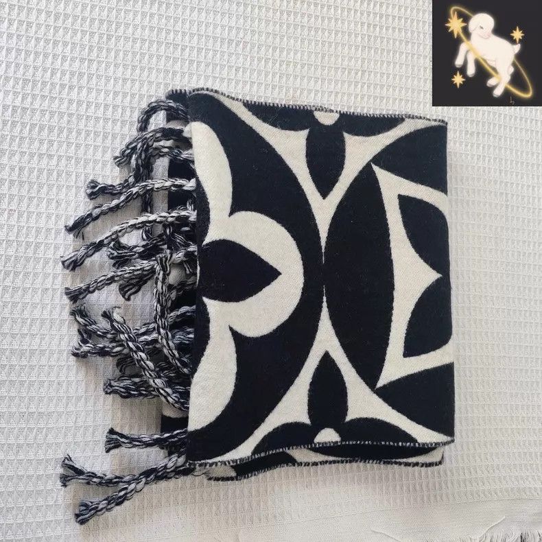 Louis Vuitton Louis Vuitton Black and white presbyopic double-faced tass Size ONE SIZE - 1 Thumbnail