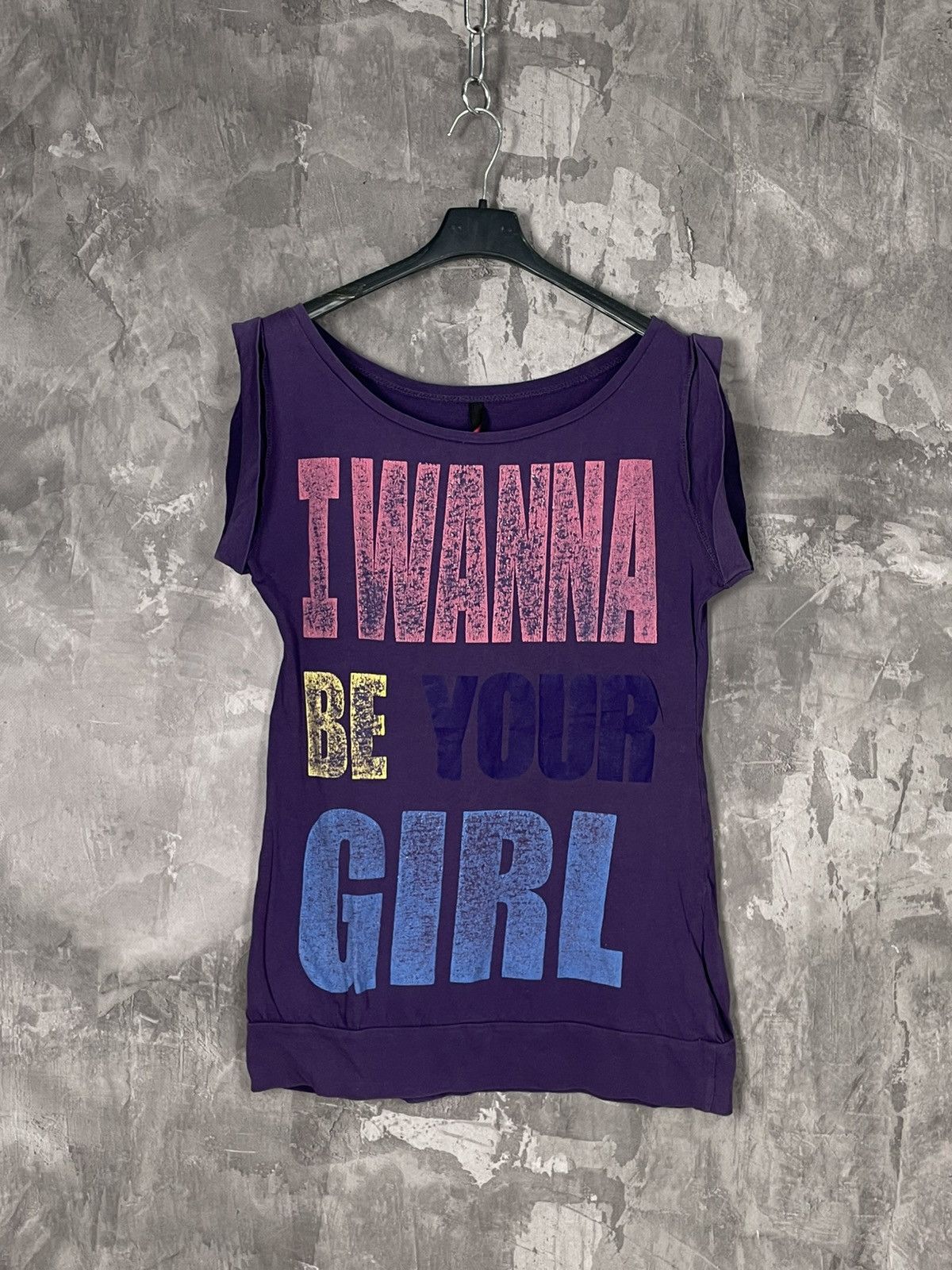 Hysteric Glamour × Japanese Brand Y2K Vintage Distressed Glamour Unique Sexy Top T shirt Size L / US 10 / IT 46 - 1 Thumbnail