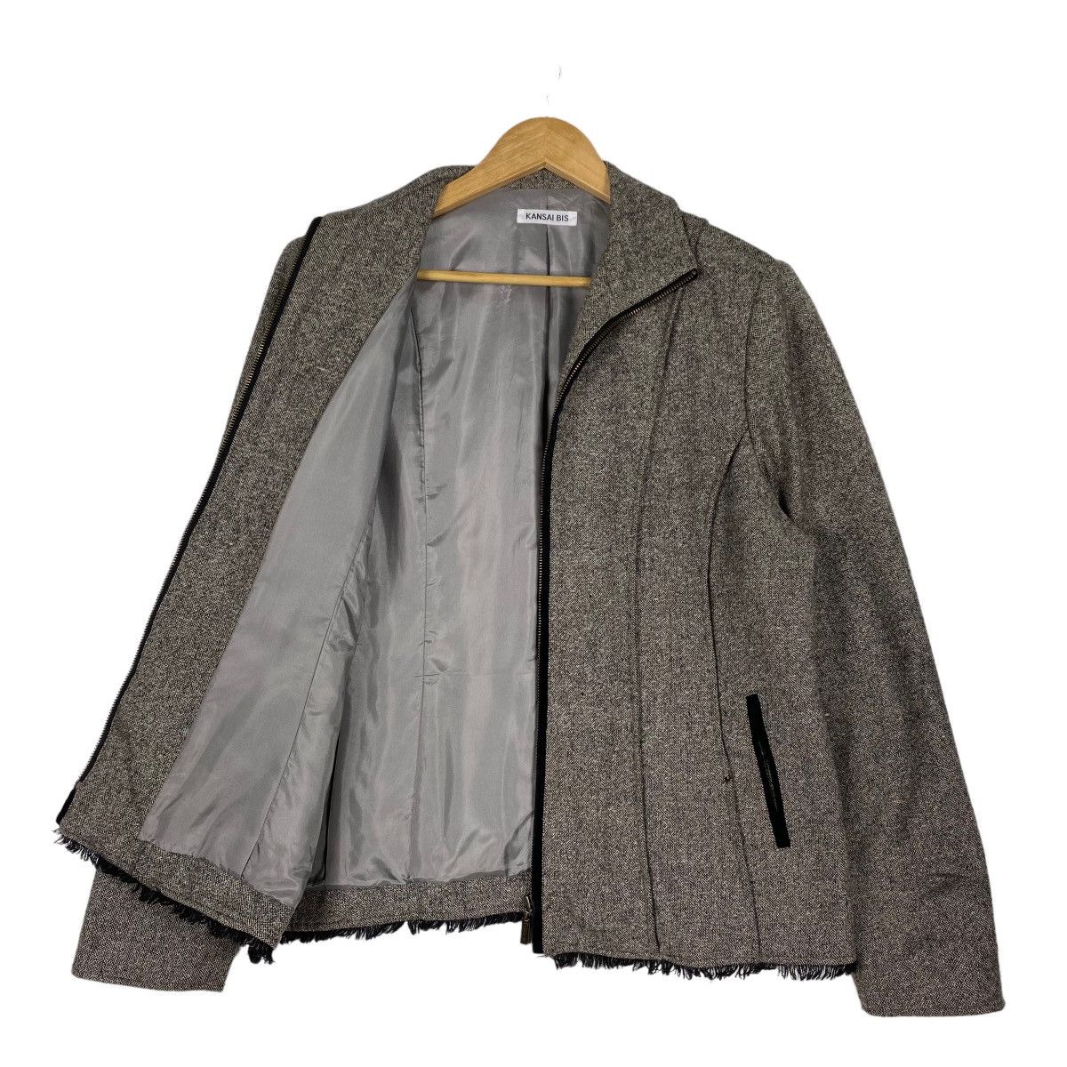 Japanese Brand × Kansai Yamamoto Kansai Bis By Kansai Yamamoto Zipper Jacket Size US M / EU 48-50 / 2 - 8 Thumbnail