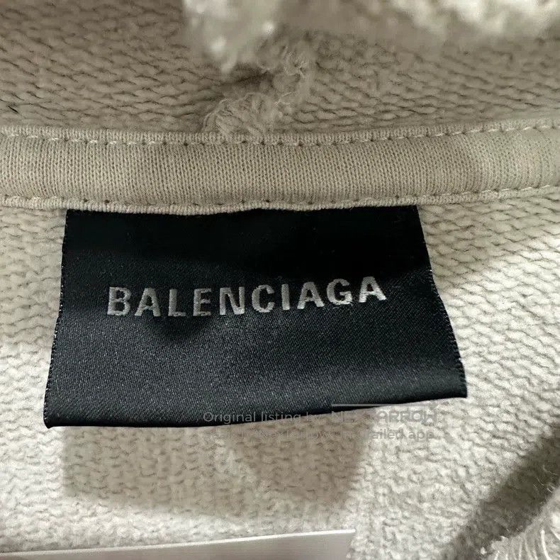 Balenciaga Balenciaga Polo Collar Hooded Letter Sweatshirt Size US M / EU 48-50 / 2 - 4 Thumbnail