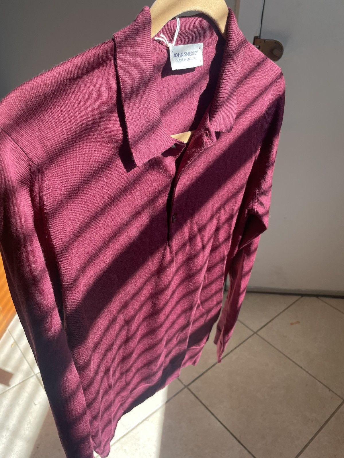 John Smedley John Smedley Belper knitted polo Size US M / EU 48-50 / 2 - 8 Thumbnail