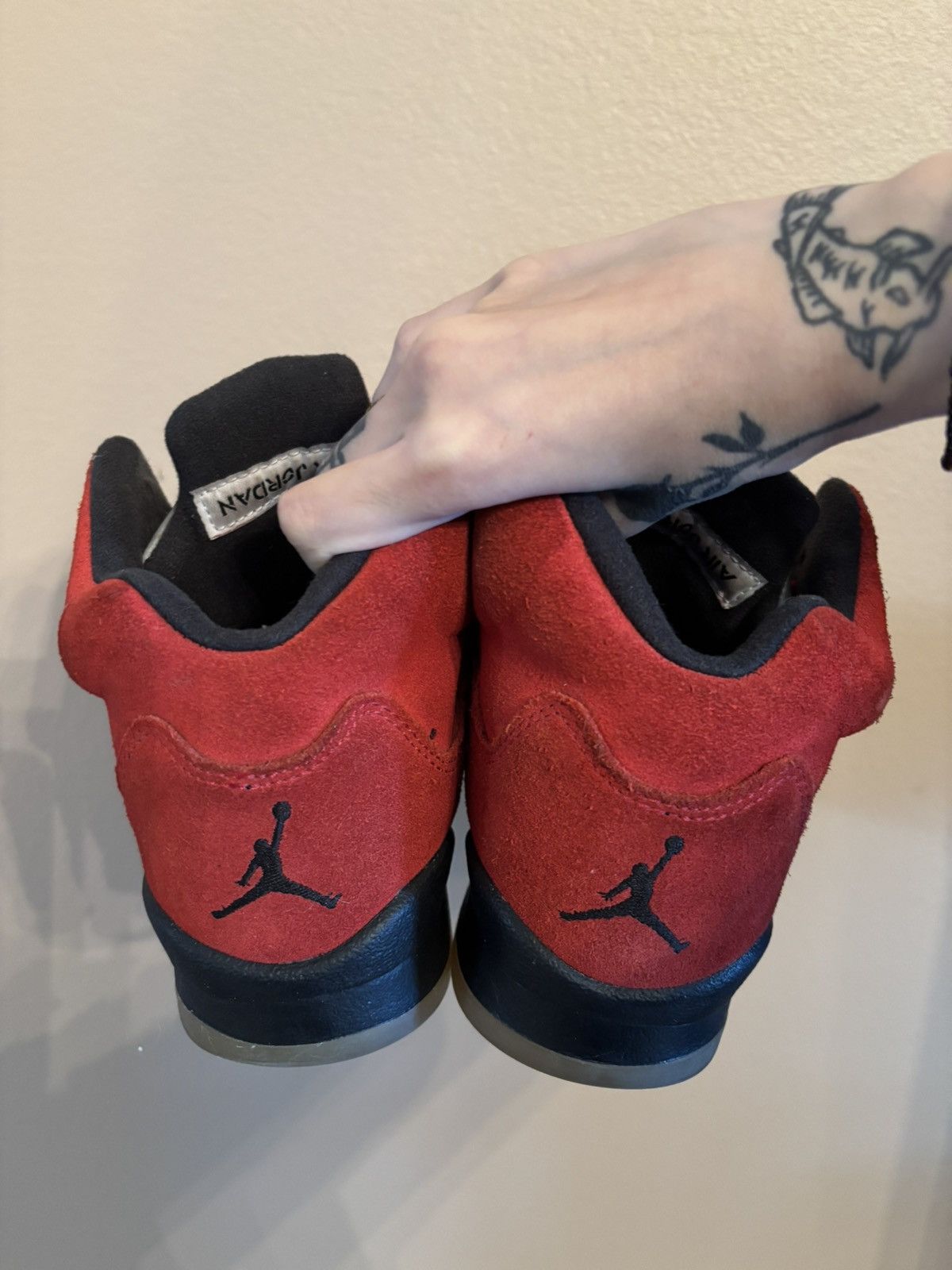 Jordan Brand Air Jordan 5 Retro GS 'Raging Bull' 2021 Size US 5.5 / EU 38 - 4 Thumbnail