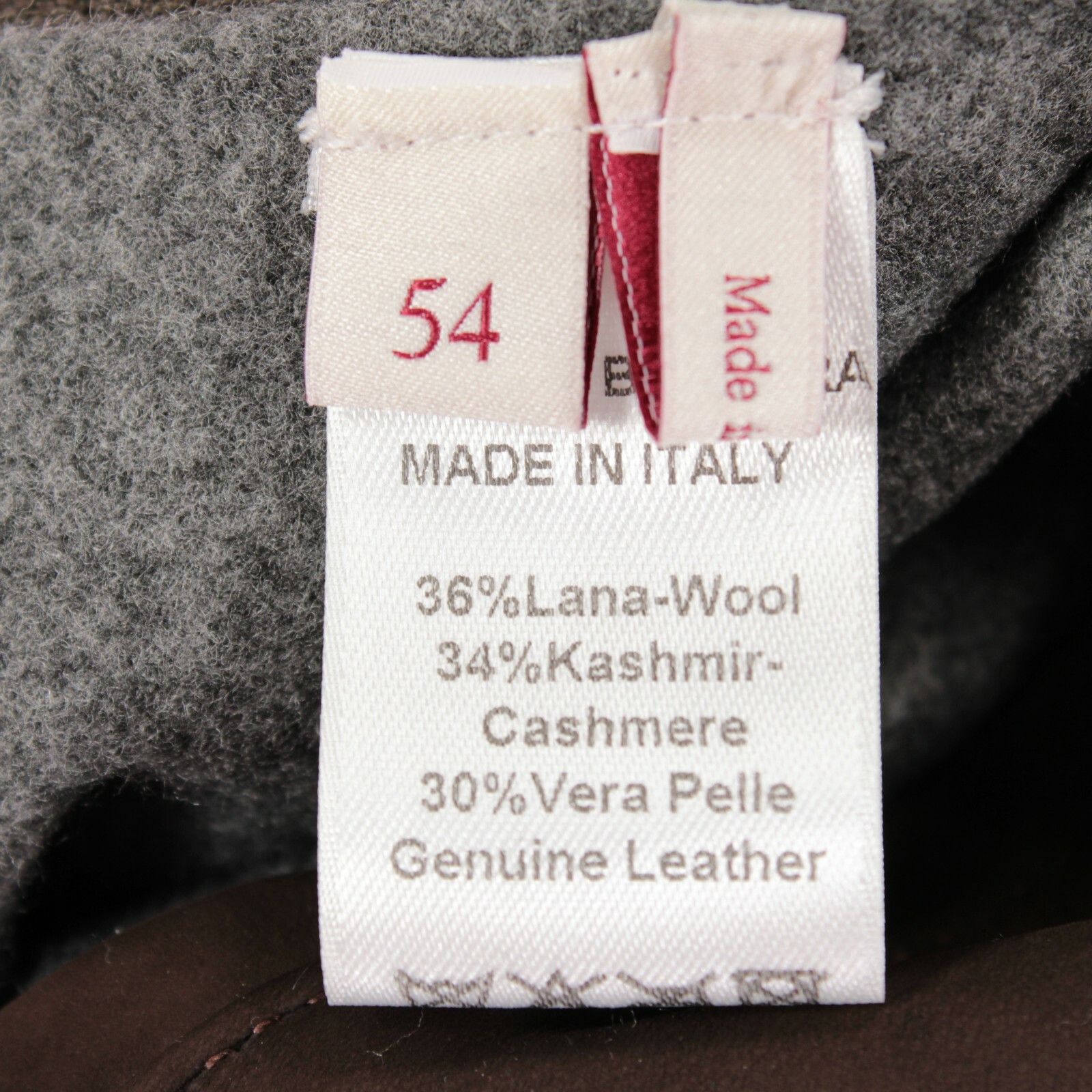 Luciano Barbera Luciano Barbera Jacket Size XL US In Brown Wool Blend Size US XL / EU 56 / 4 - 8 Thumbnail