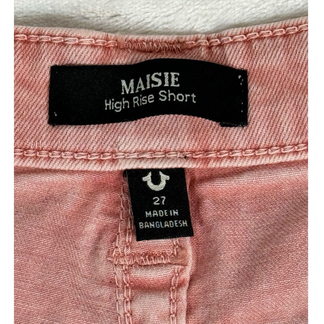 True Religion True Religion Maisie High Rise Denim Shorts Women’s Size 27 Size 27" / US 4 / IT 40 - 3 Thumbnail