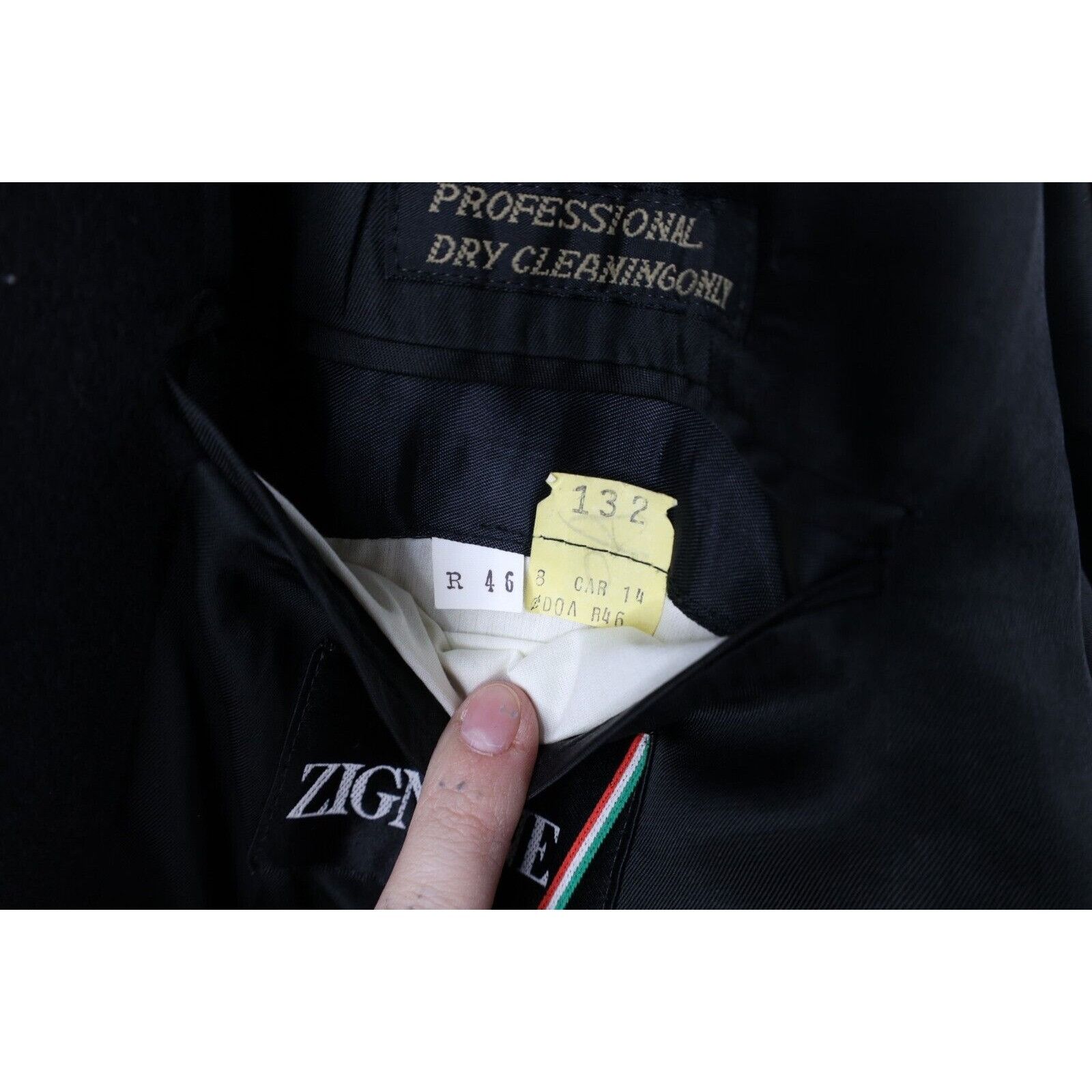 Vintage Vintage 90s Streetwear Cashmere Wool Blend Heavy Overcoat Size US XL / EU 56 / 4 - 11 Thumbnail