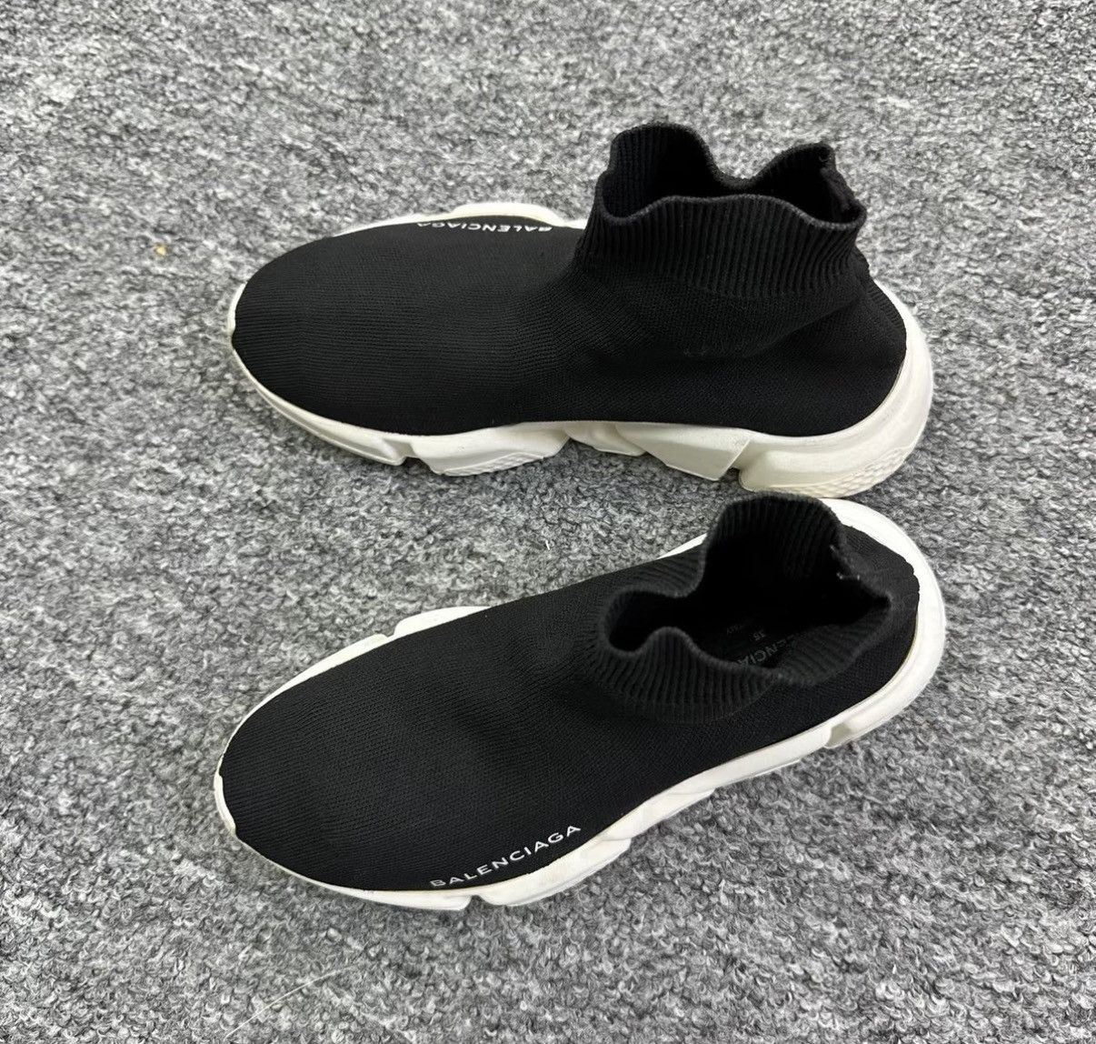 Balenciaga Balenciaga Speed Black Sock Boots K12 Size US 5 / IT 35 - 2 Thumbnail