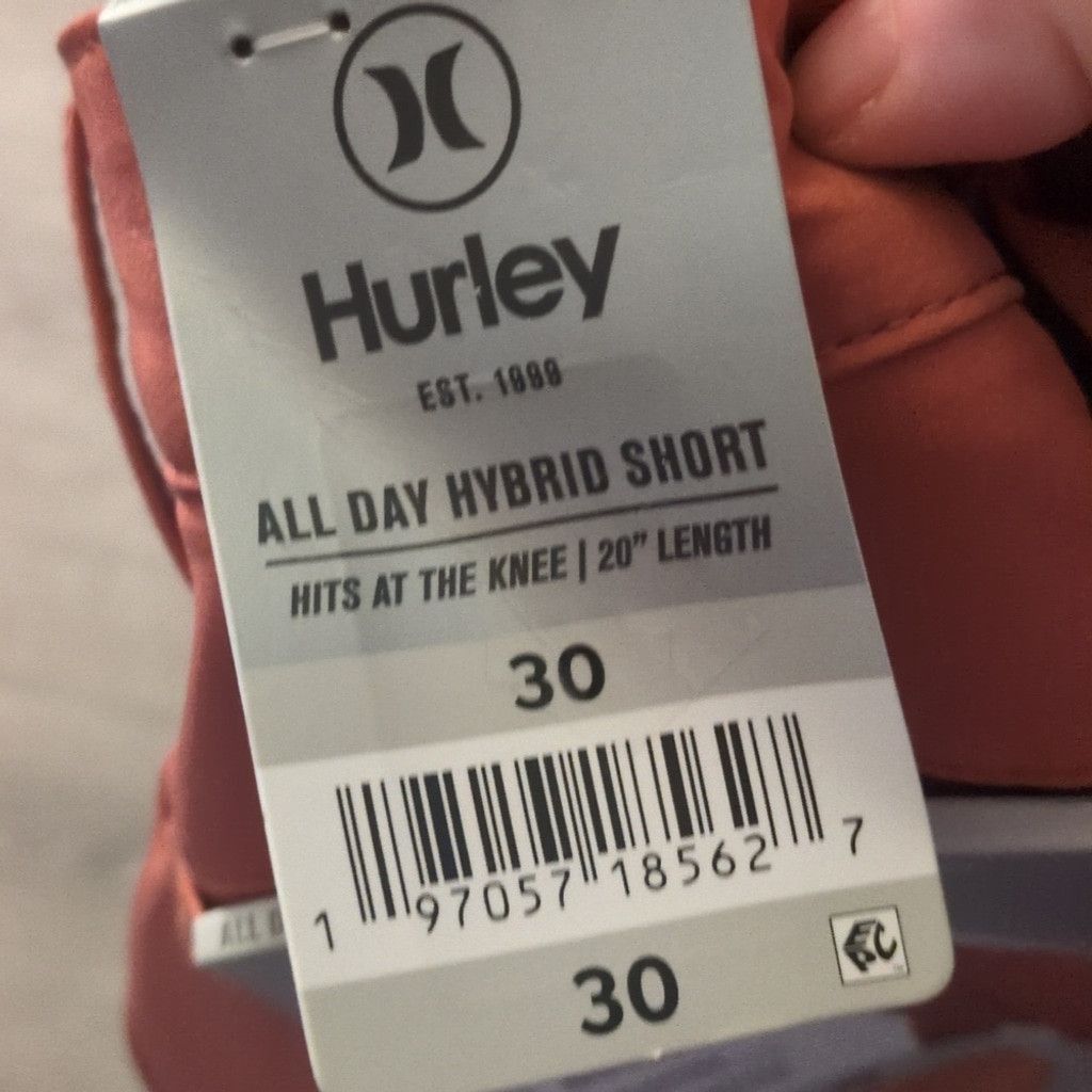 Hurley Hurley Orange All Day Hybrid Shorts Size 30 Size US 30 / EU 46 - 8 Thumbnail
