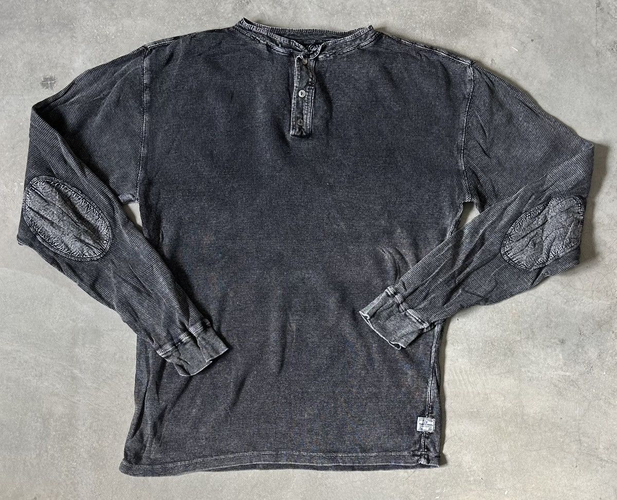 Other LOS ANGELES THIRD & ARMY DENIM CO CHARCHOAL WAFFLE TEE Size US L / EU 52-54 / 3 - 1 Thumbnail