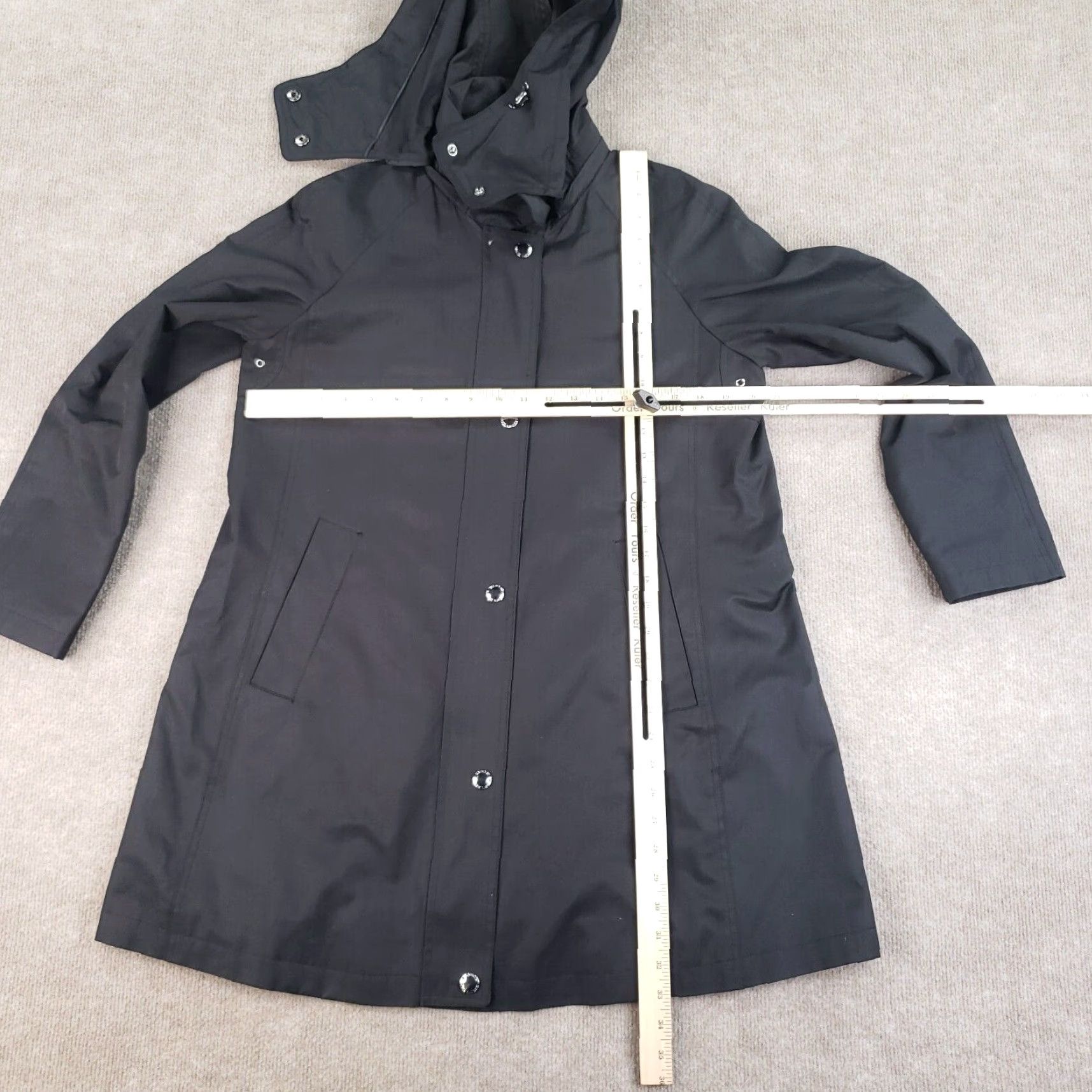 Ralph Lauren Lauren Ralph Lauren Jacket Womens Medium Black Casual 3-in-1 Full Zip Hooded Size M / US 6-8 / IT 42-44 - 2 Thumbnail